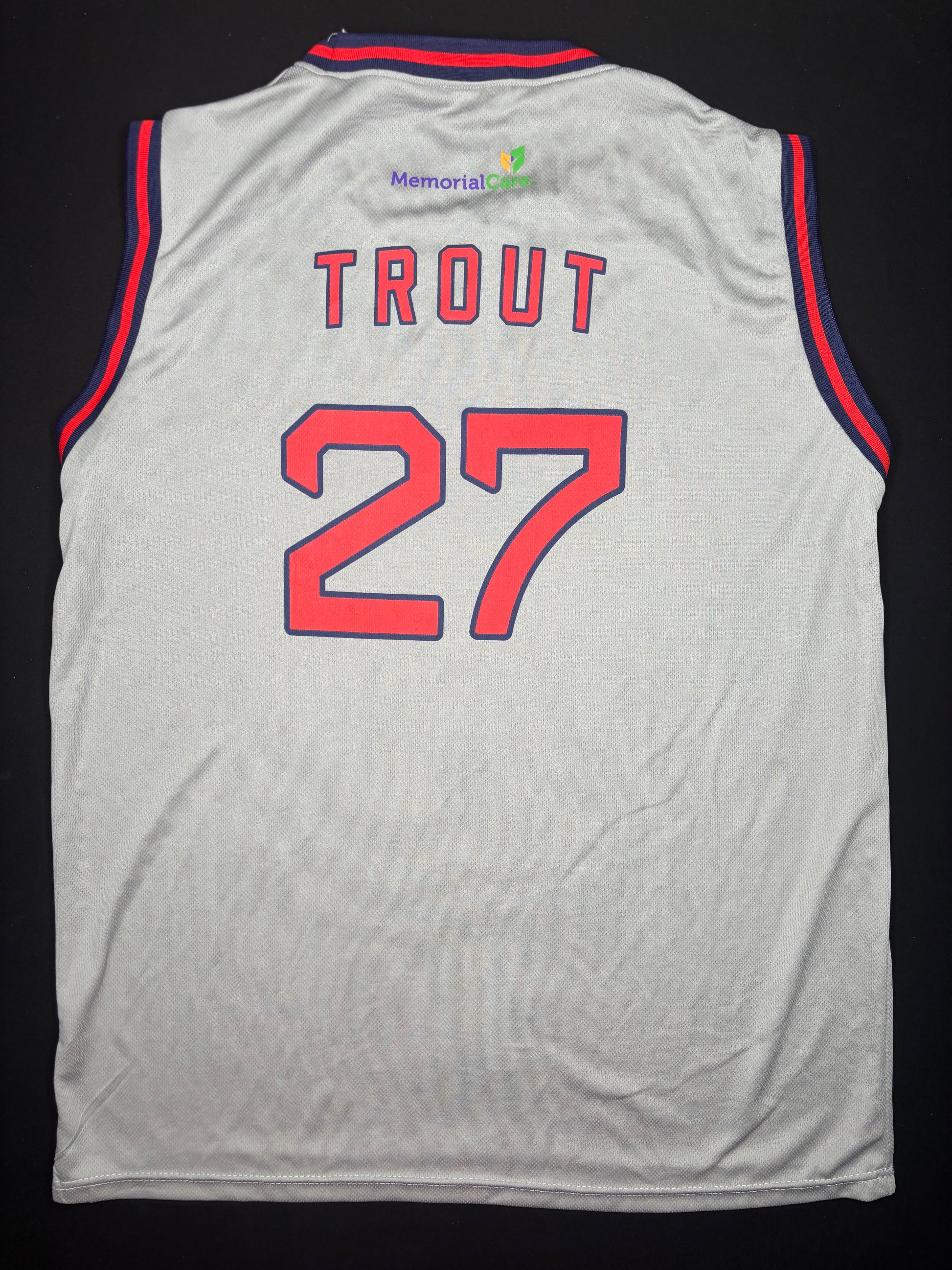 SGA Los Angeles Angels Mike Trout Basketball Jersey Size: XL