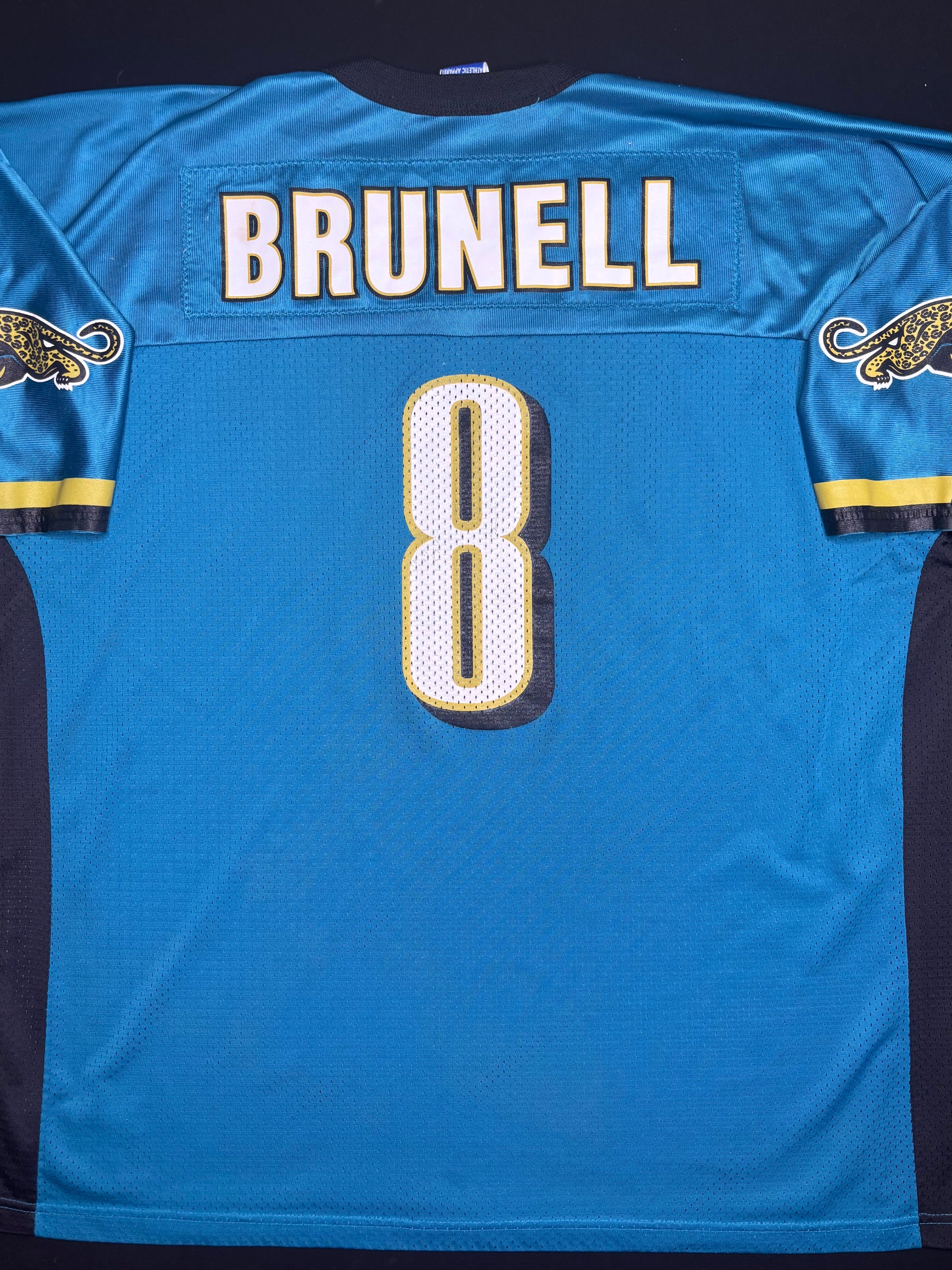 Vintage Jacksonville Jaguars Mark Brunell Champion Football Jersey Size: 56