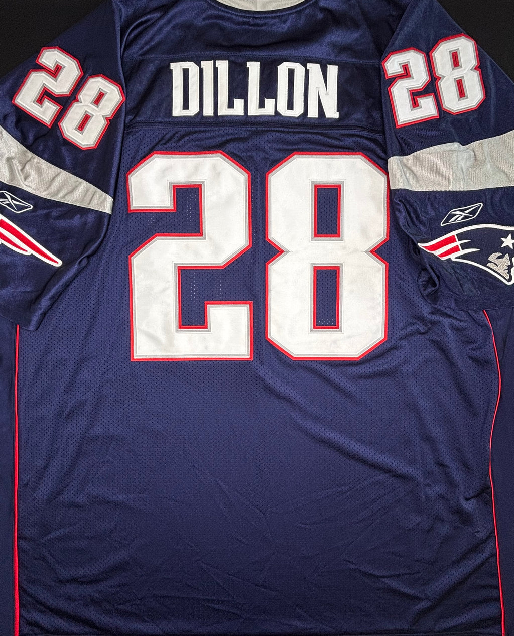 New England Patriots Corey Dillon Authentic Reebok Football Jersey Size: 60