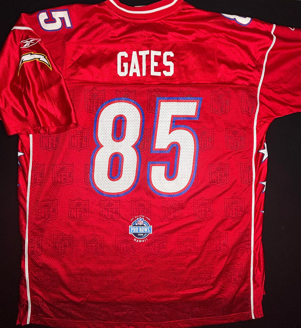 San Diego Chargers Antonio Gates 2006 Pro Bowl Reebok Football Jersey Size: XXL