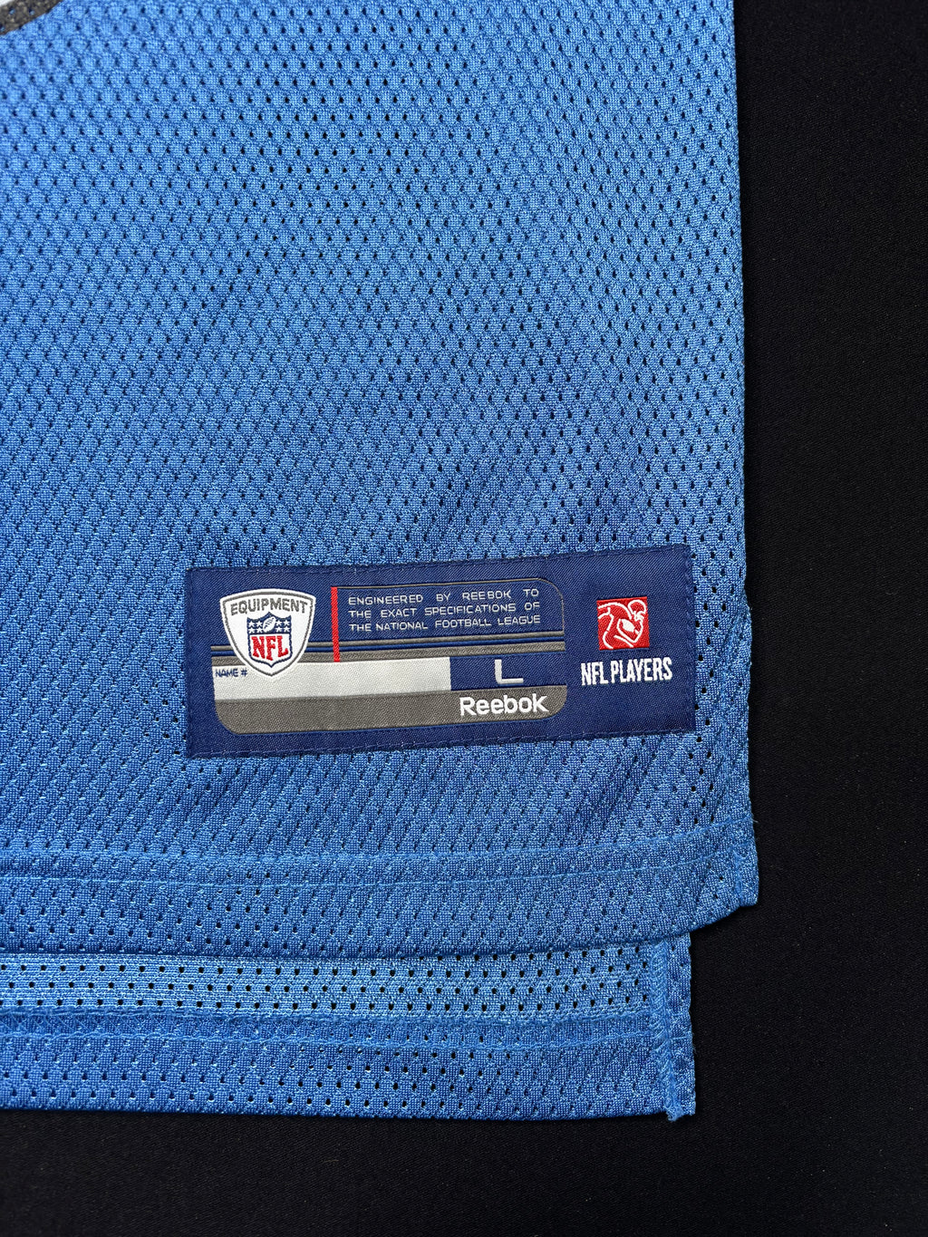Detroit Lions Kid Rock 40th Birthday Exclusive Reebok Football Jersey Size: Large