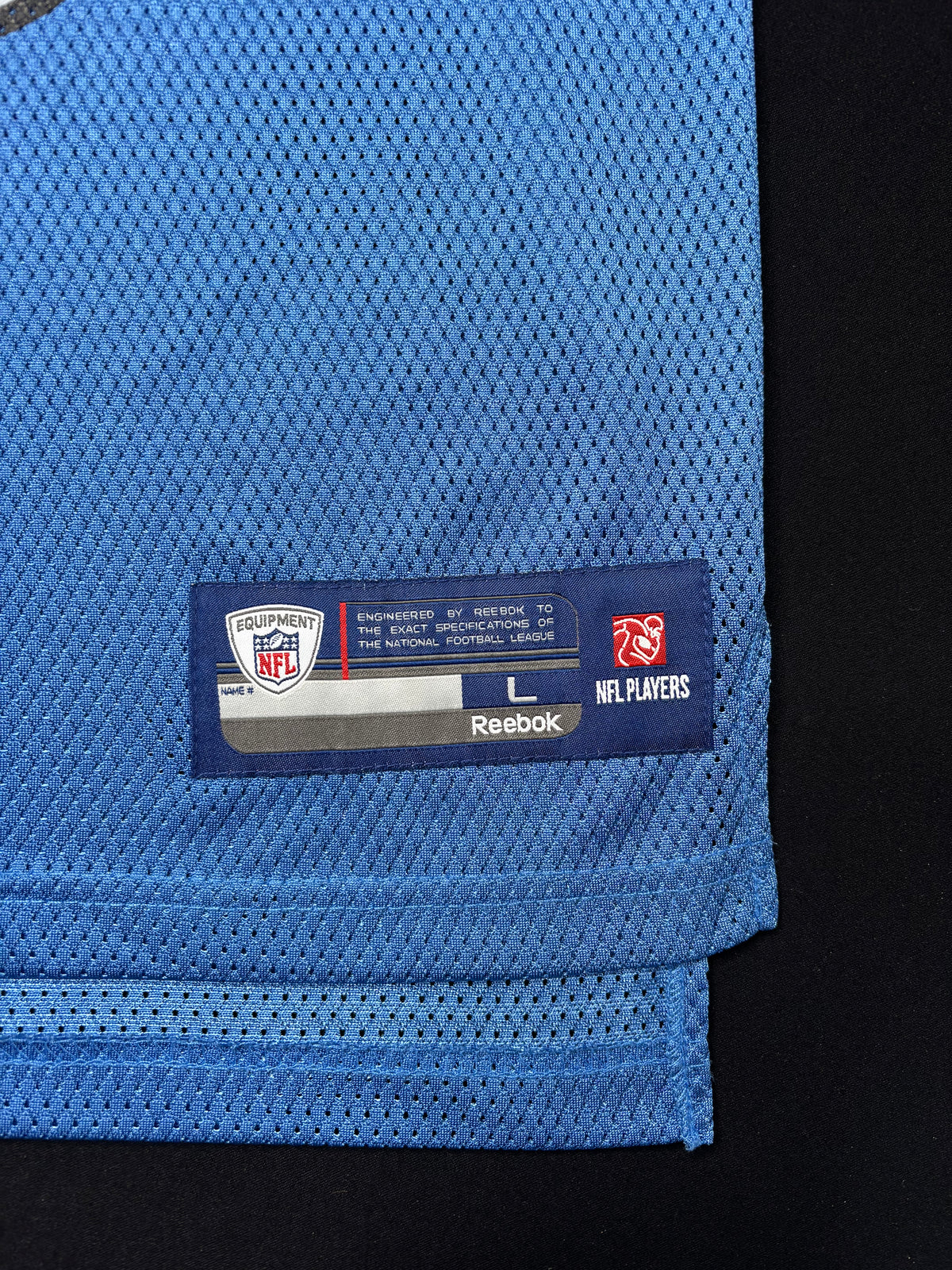 Detroit Lions Kid Rock 40th Birthday Exclusive Reebok Football Jersey Size: Large