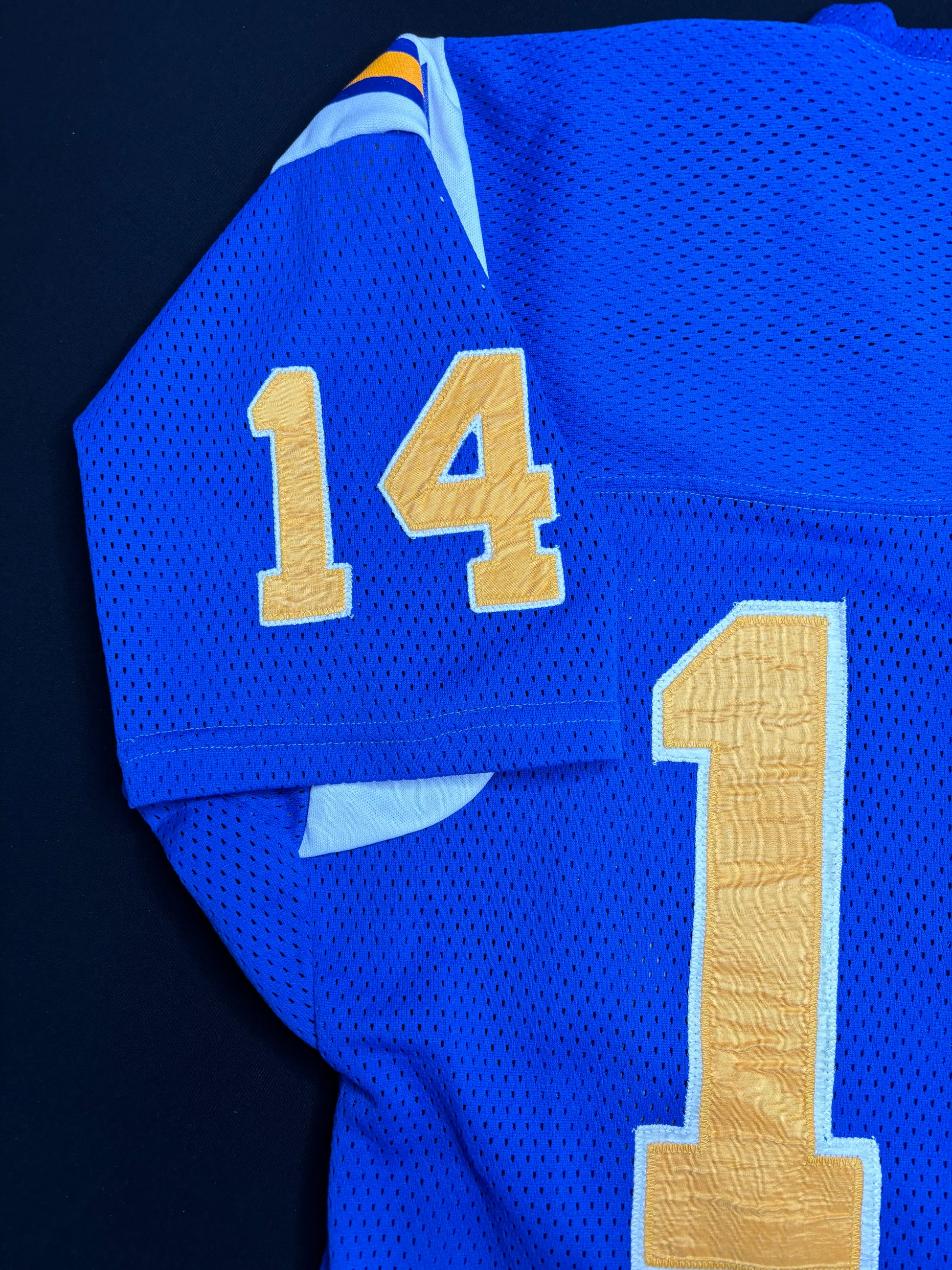 Vintage San Diego Chargers Dan Fouts Ravens Knit Football Jersey Size: Large