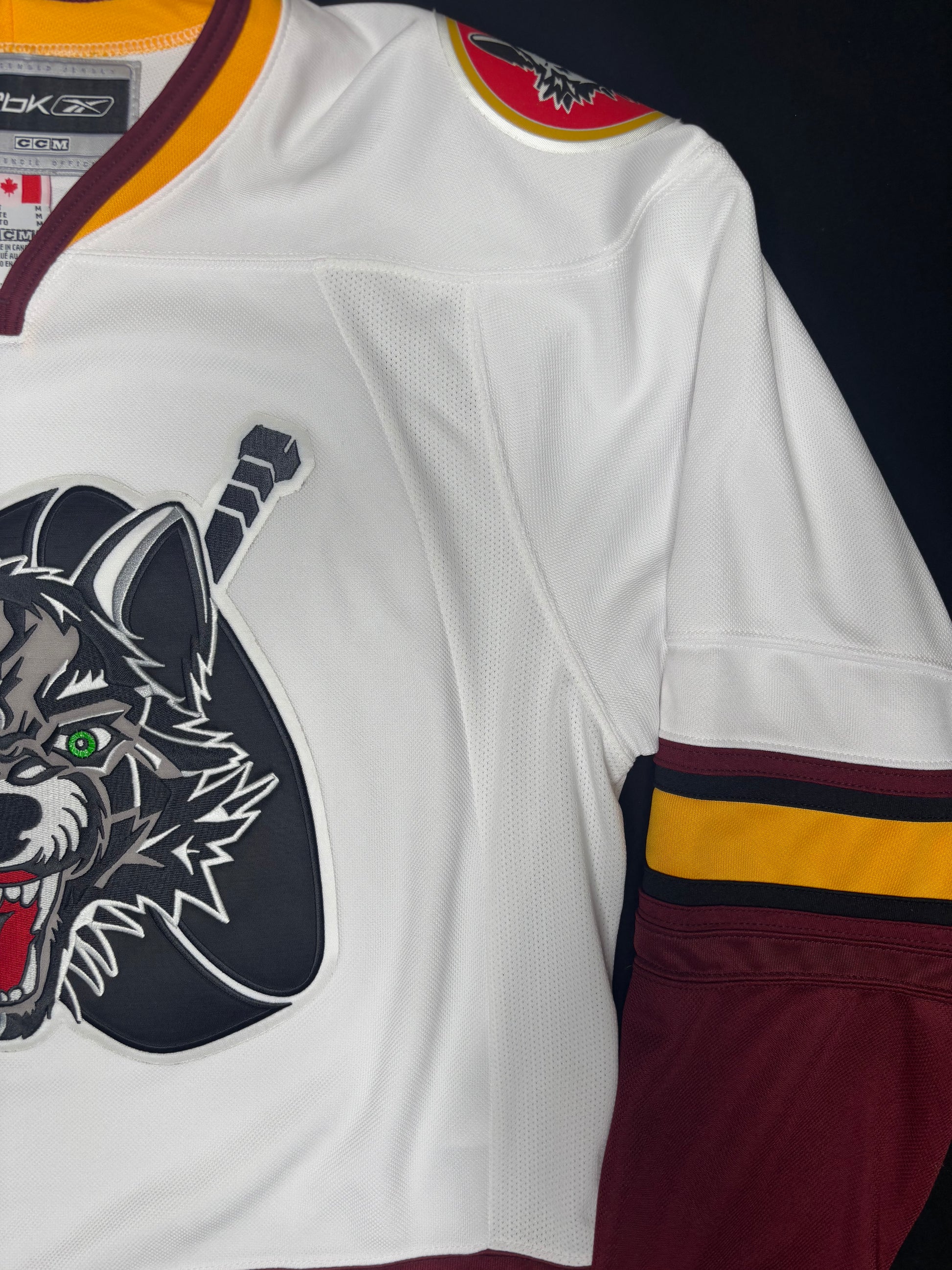 Chicago Wolves Bauer IHL Hockey Jersey Size: Medium