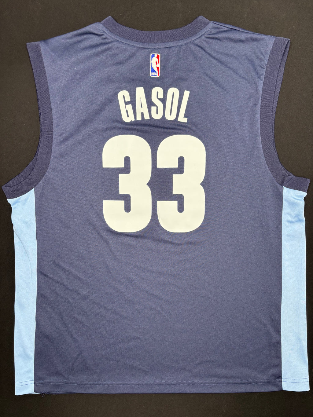 Memphis Grizzlies Marc Gasol Adidas Basketball Jersey Size: Large