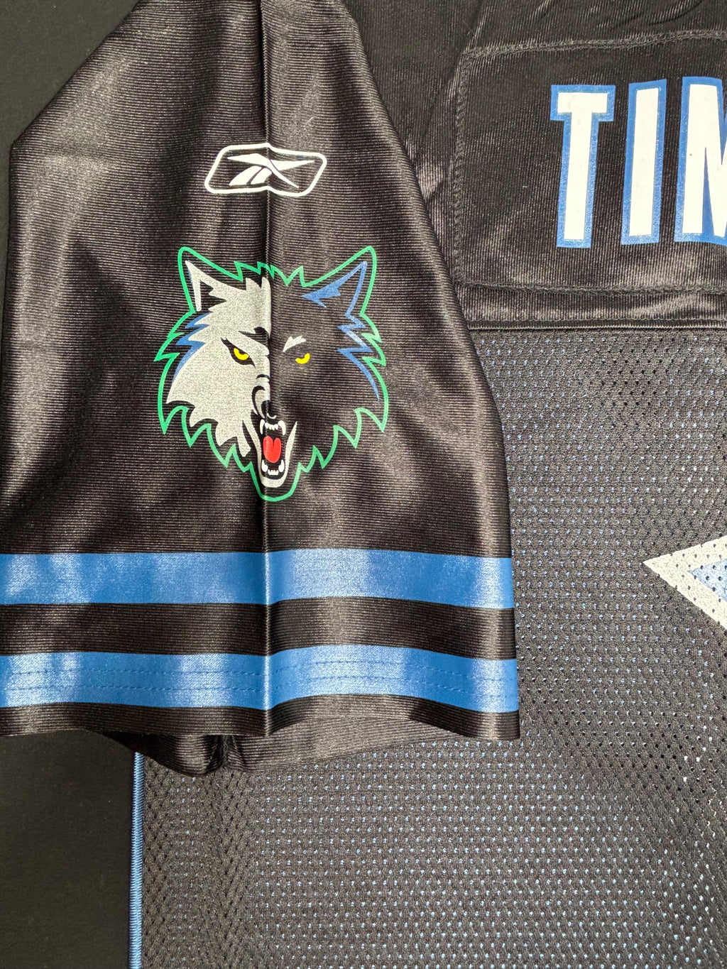NWT Minnesota Timberwolves 15th Anniversary Reebok Football Jersey Size: XXL