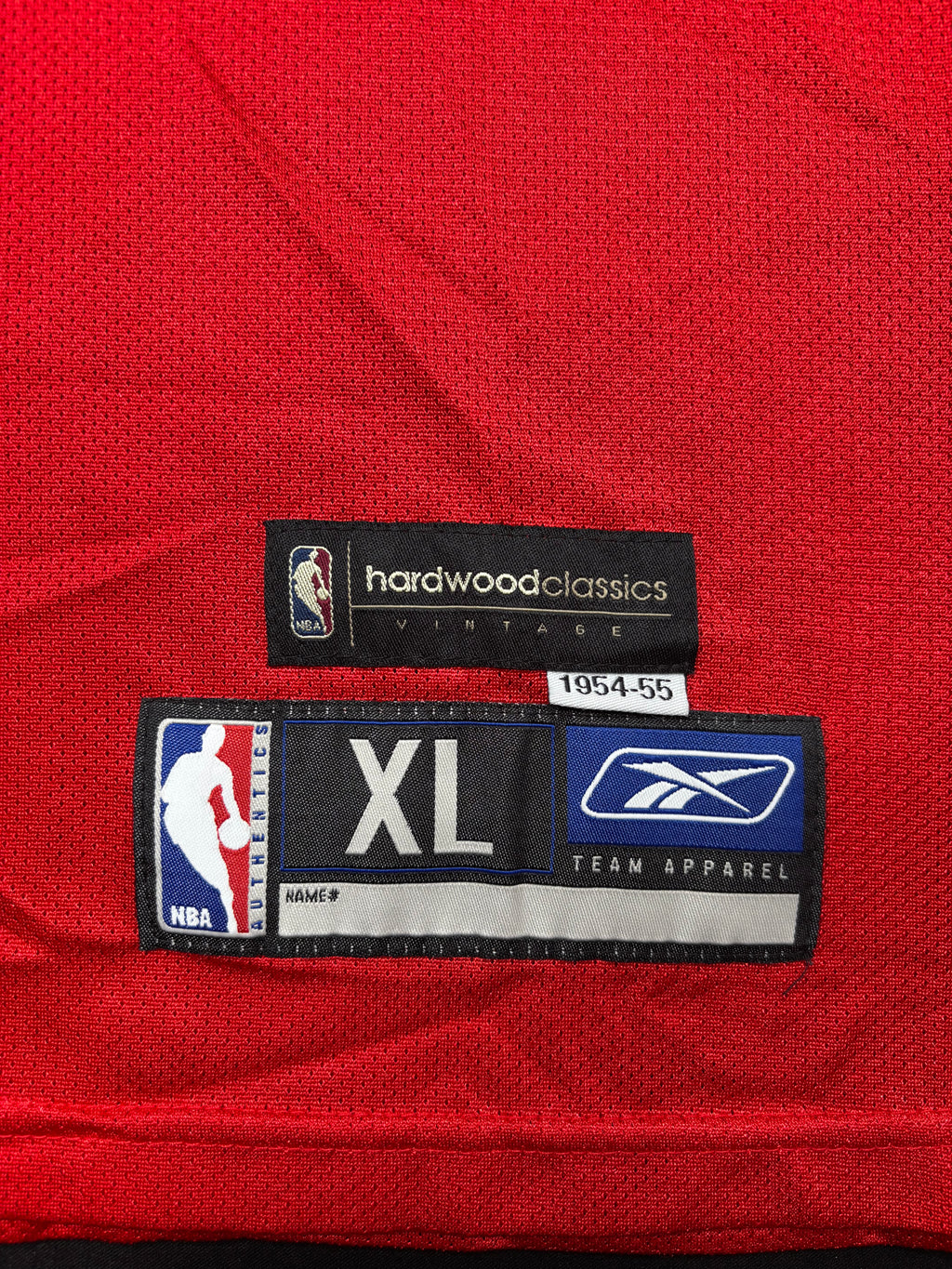 Philadelphia 76ers Allen Iverson Syracuse Nats 1954-55 Hardwood Classic Reebok Basketball Jersey Size: XL