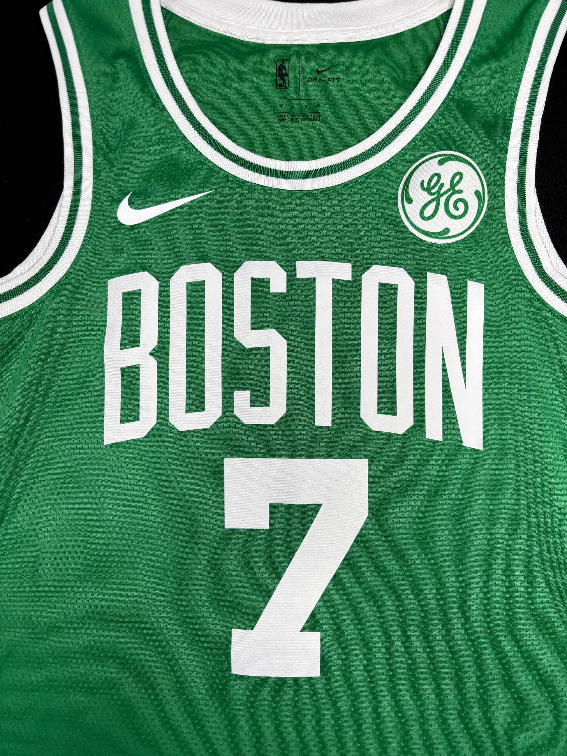 Boston Celtics Jaylen Brown Nike Icon Basketball Jersey Size: 48