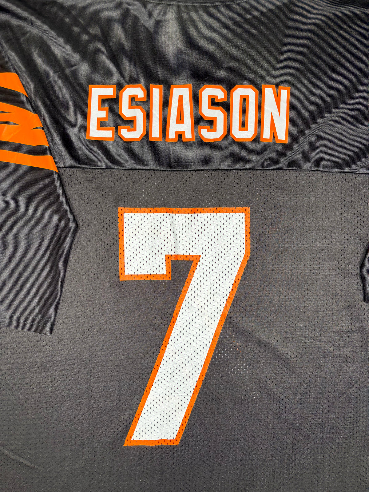 Cincinnati Bengals Boomer Esiason Reebok Throwbacks Football Jersey Size: XL