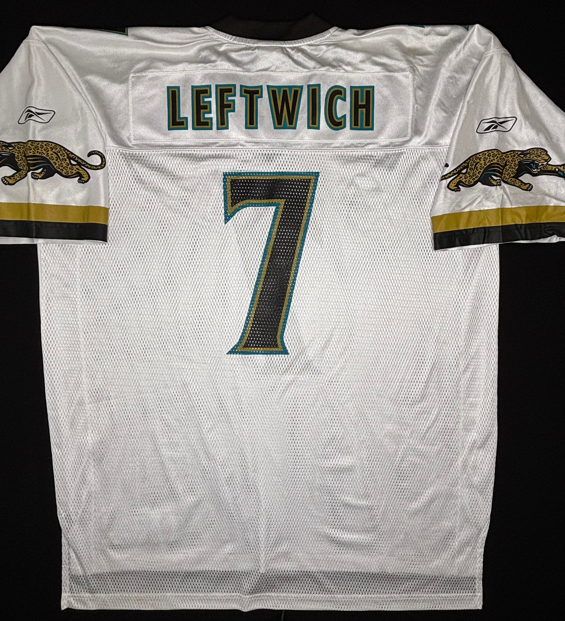 Jacksonville Jaguars Byron Leftwich Reebok Football Jersey Size: XXL