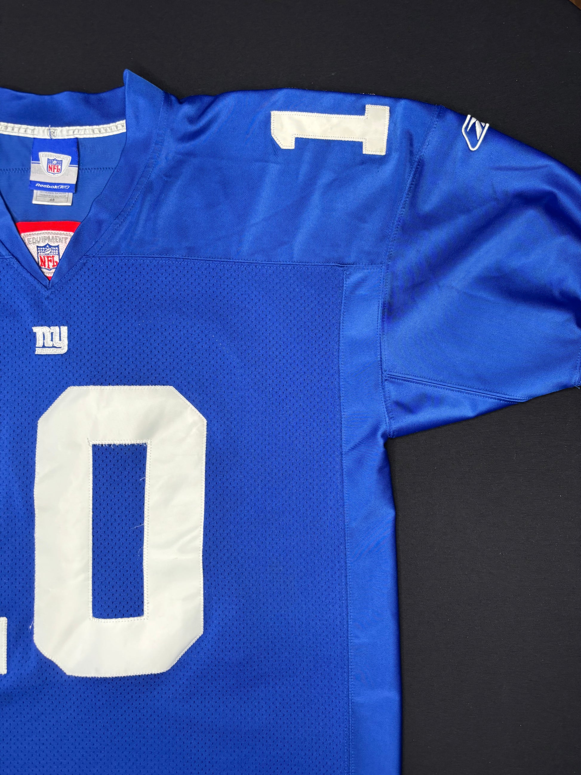 New York Giants Eli Manning Reebok Authentic Football Jersey Size: 48