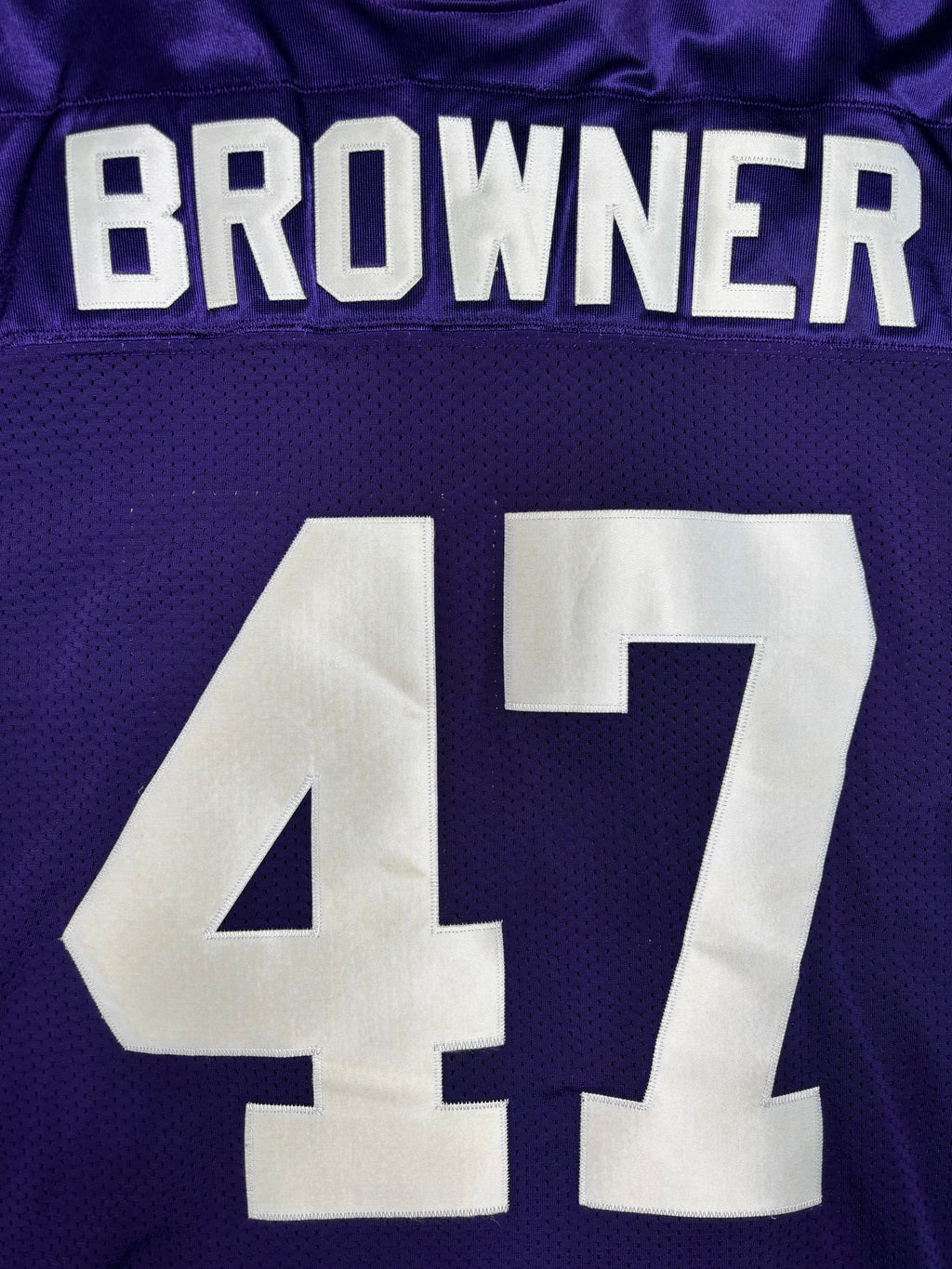 Minnesota Vikings Joey Browner Authentic Proline Football Jersey w/ 25 year Anniversary Patch Size: 48