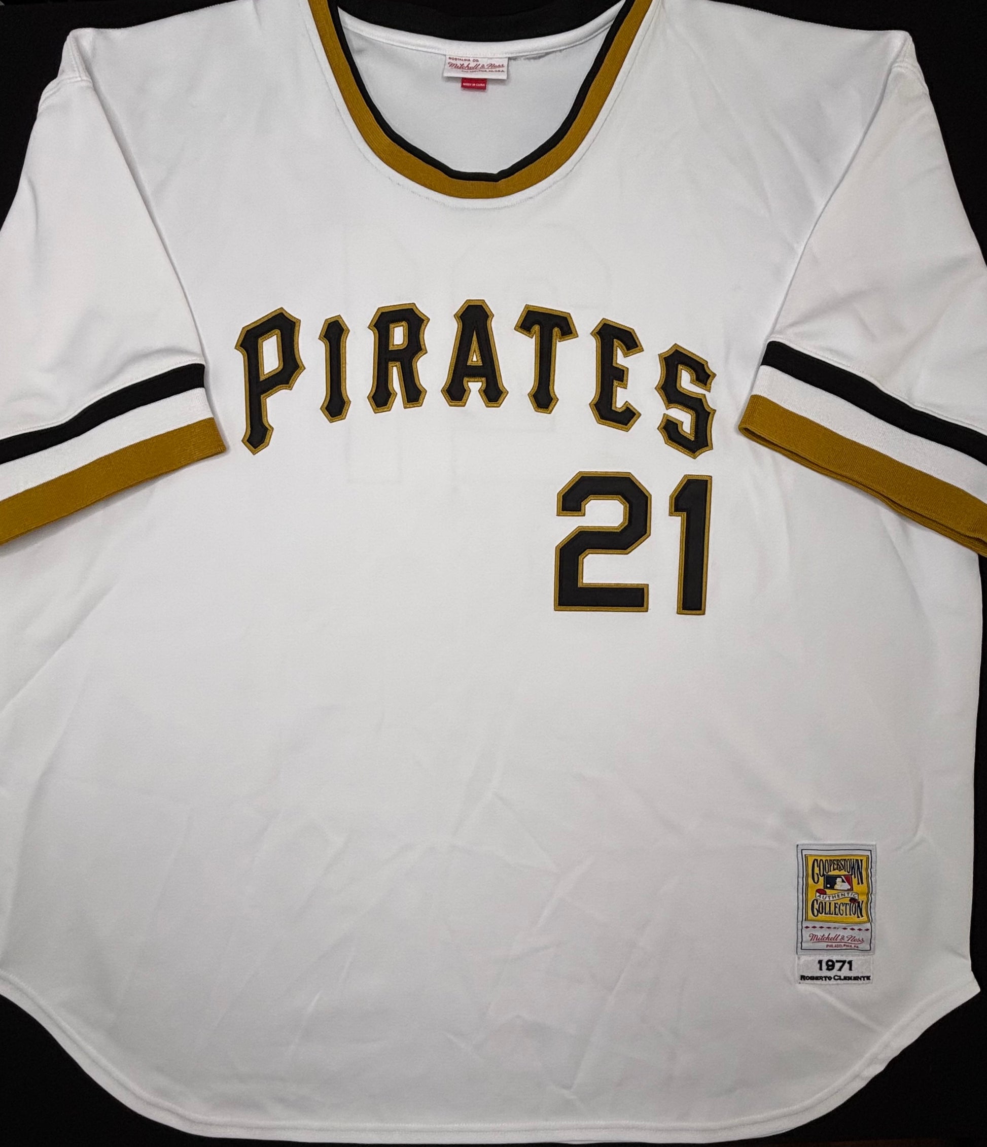 Pittsburgh Pirates Roberto Clemente 71’ Mitchell & Ness Baseball Jersey 5XL