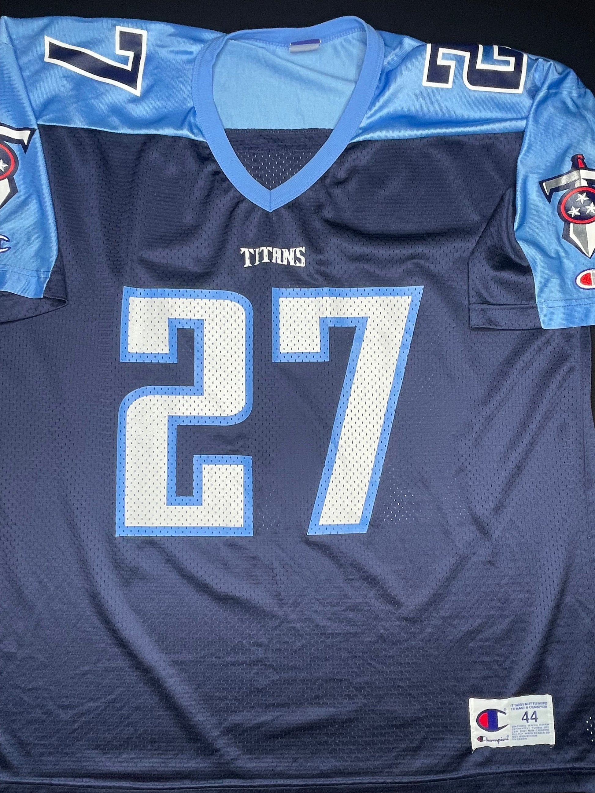 Vintage Tennessee Titans Eddie George Champion Football Jersey Size: 44