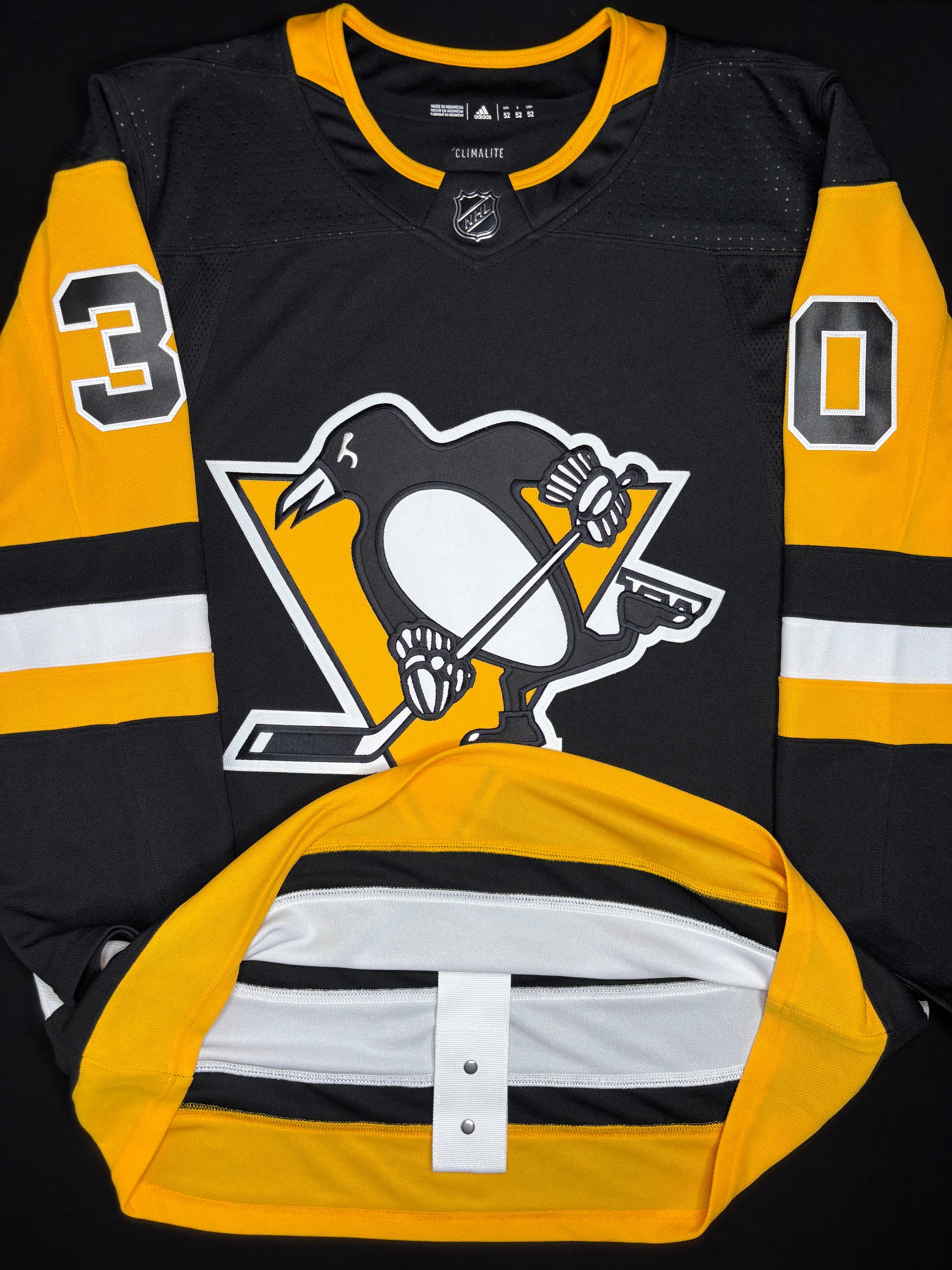 Pittsburgh Penguins Matt Murray Authentic Adidas Hockey Jersey Size: 52