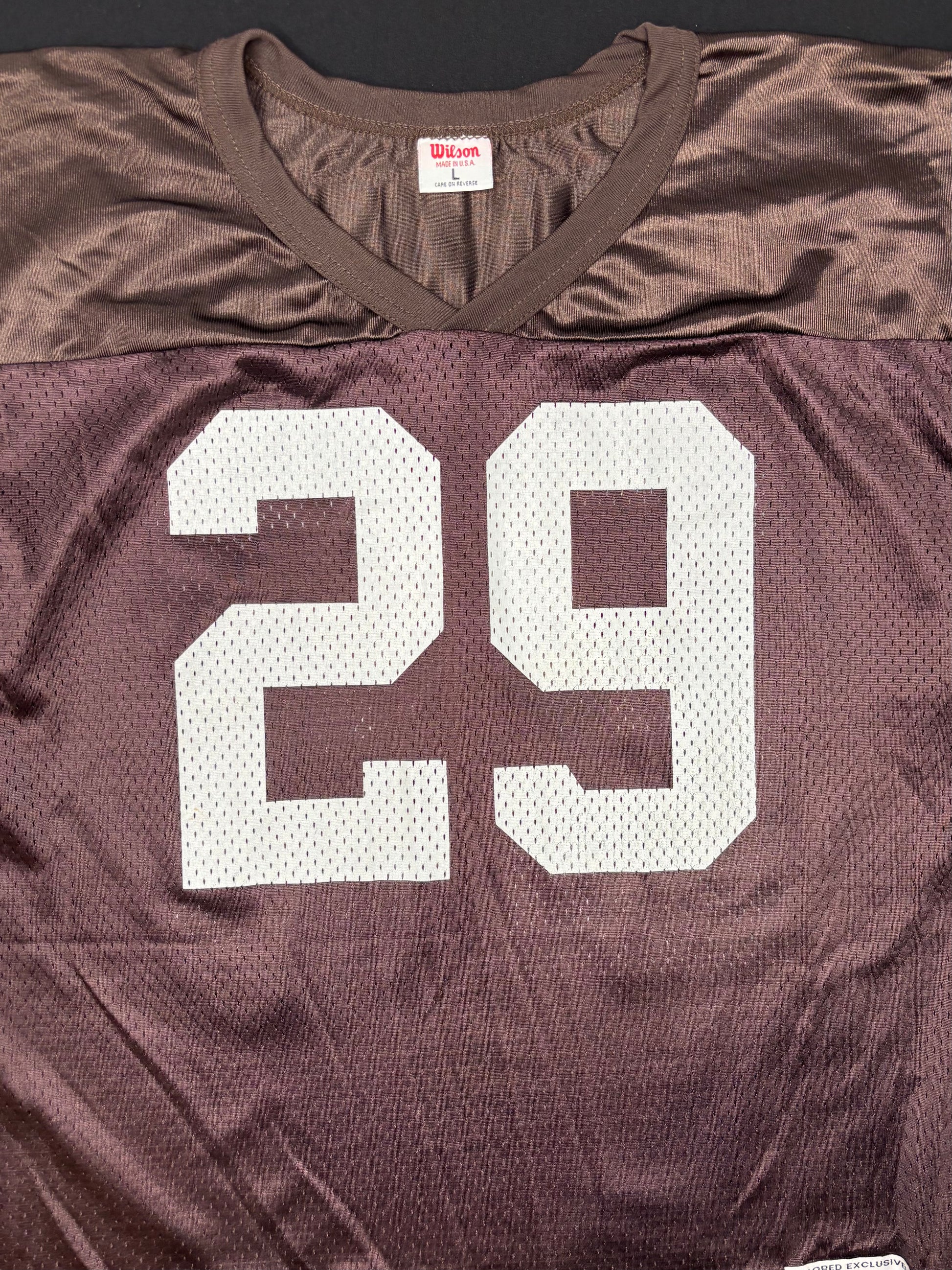 Cleveland Browns Eric Turner Wilson Football Jersey Size: Large