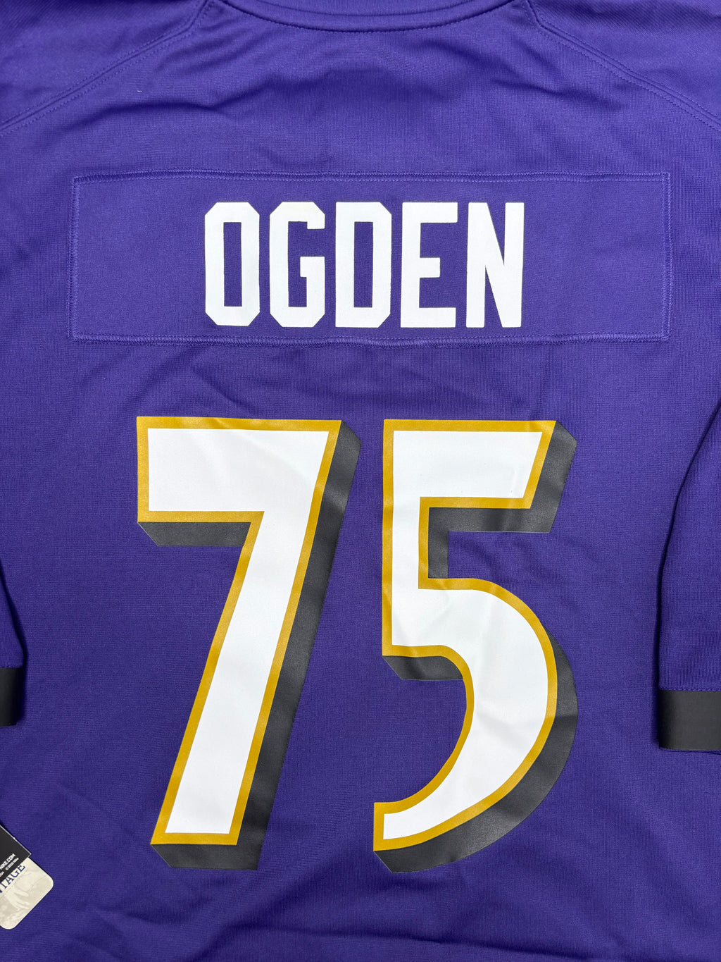 NWT Baltimore Ravens Jonathan Ogden Nike Legends Game Football Jersey Size: 3XL