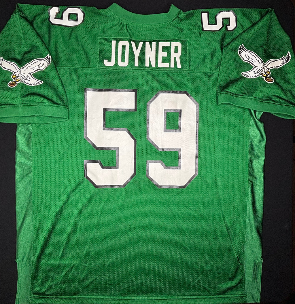 Philadelphia Eagles Seth Joyner w/JB99 patch Mitchell and Ness Authentic Football Jersey Size: 4XL