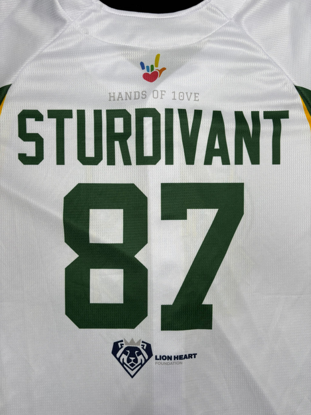 J. Michael Sturdivant Team Issued Green Bay Packers Charity Softball Game Jersey