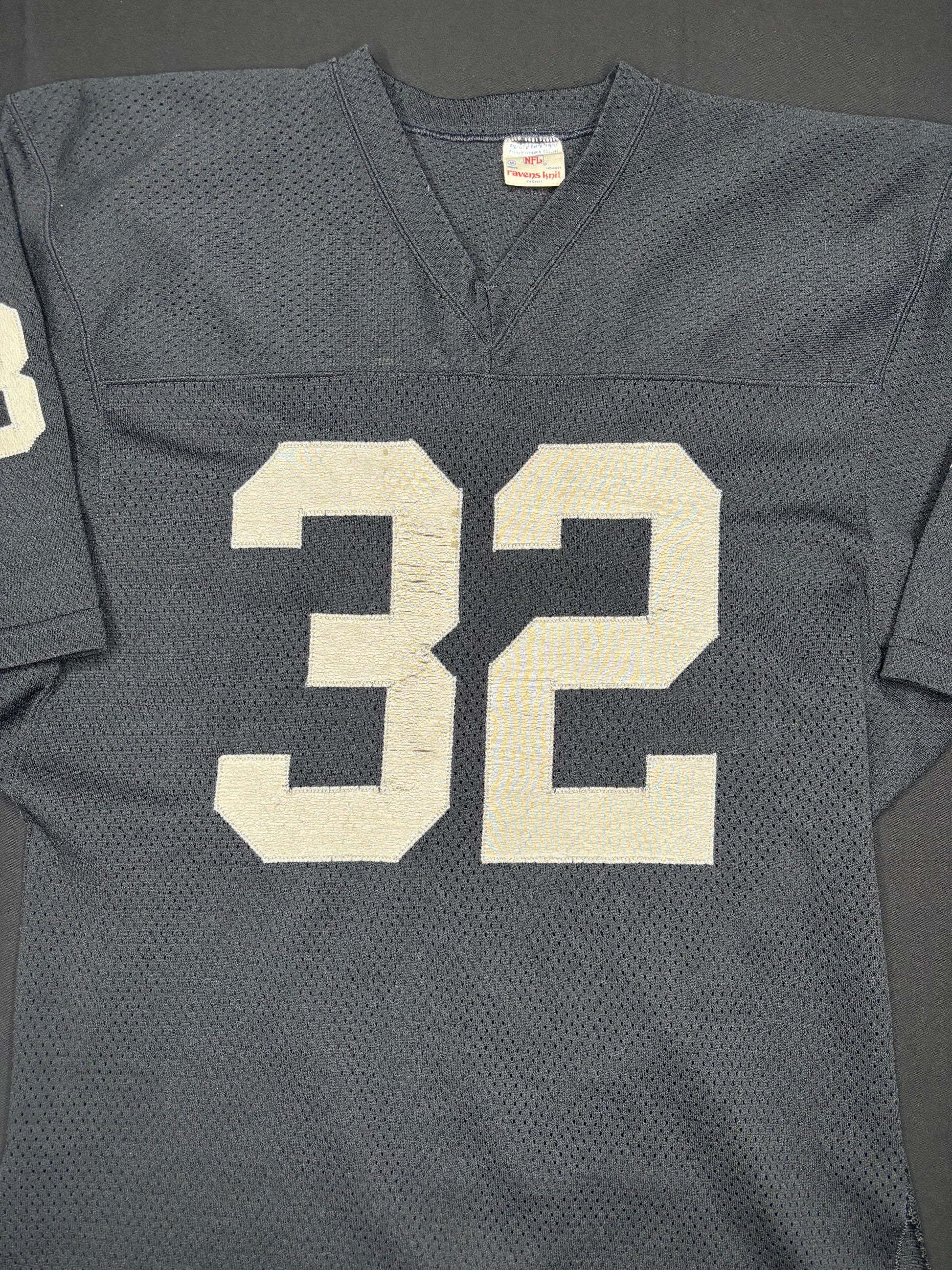 Vintage Los Angeles Raiders Marcus Allen Sand Knit Football Jersey Size: Large