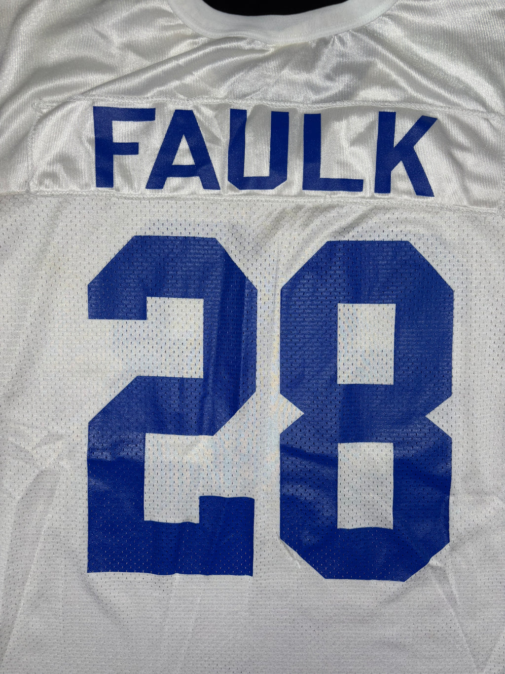 Indianapolis Colts Marshall Faulk Wilson Football Jersey Size: 54