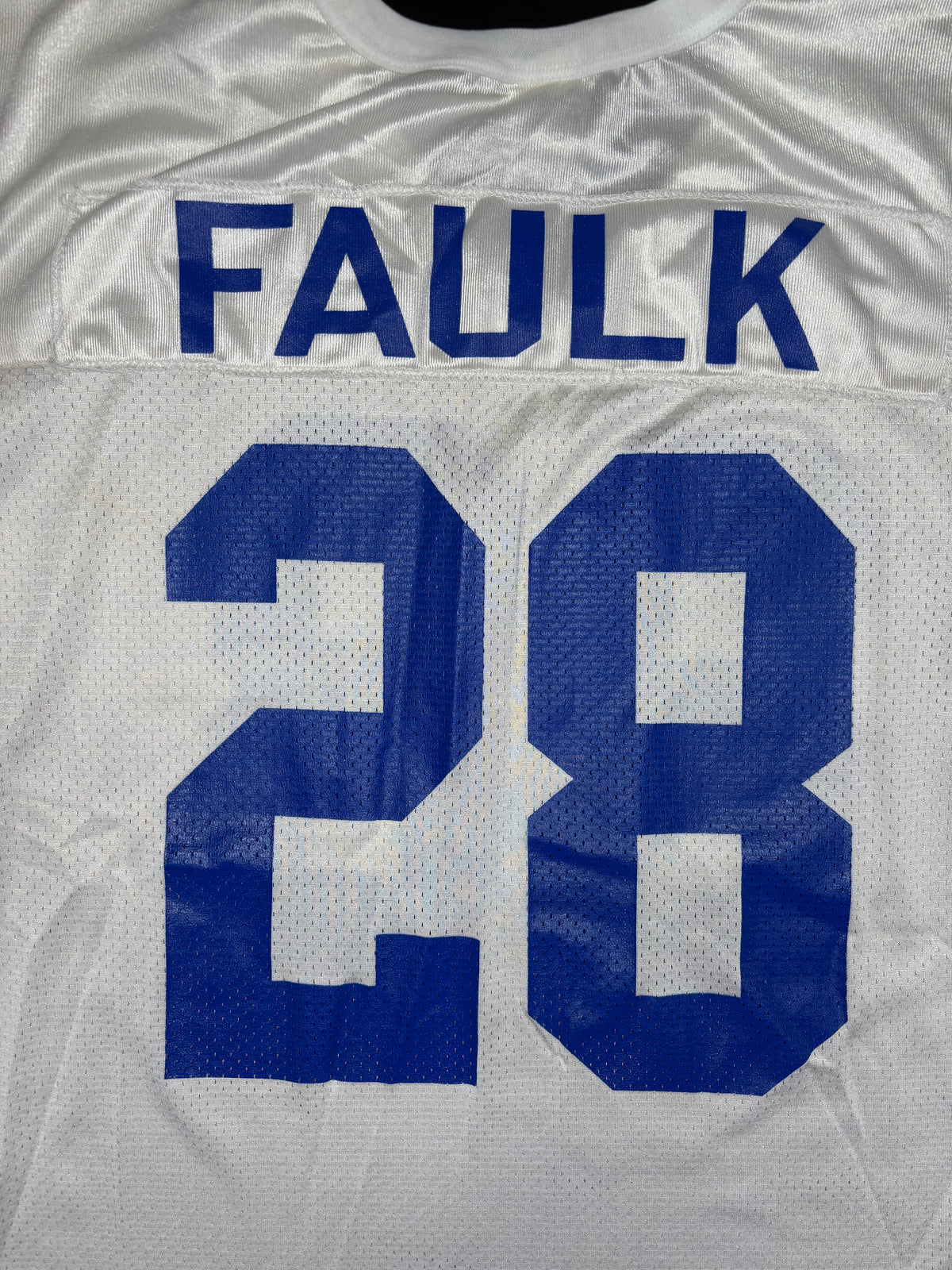Indianapolis Colts Marshall Faulk Wilson Football Jersey Size: 54