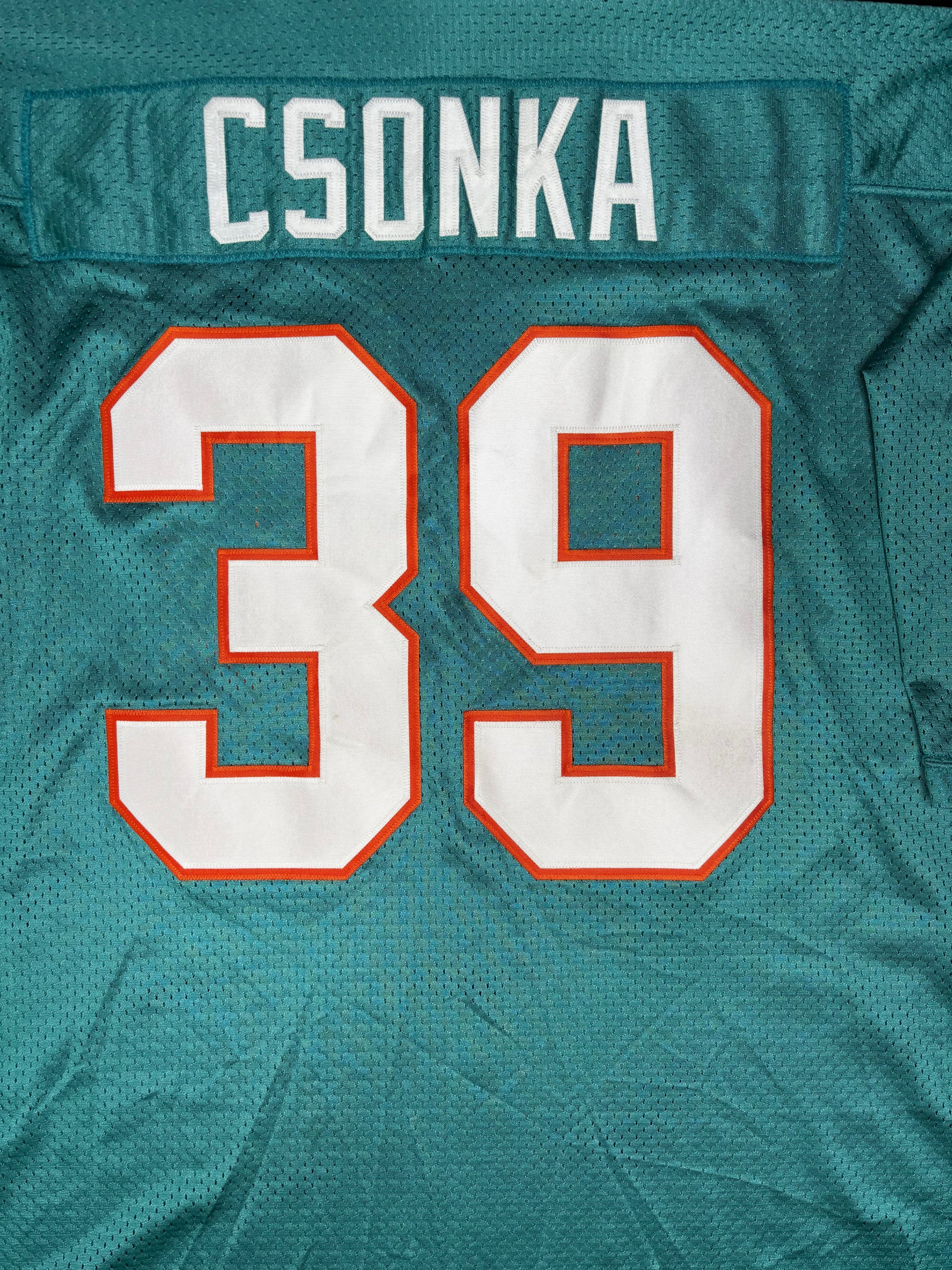 Miami Dolphins Larry Csonka Southland Football Jersey Size: 5XL