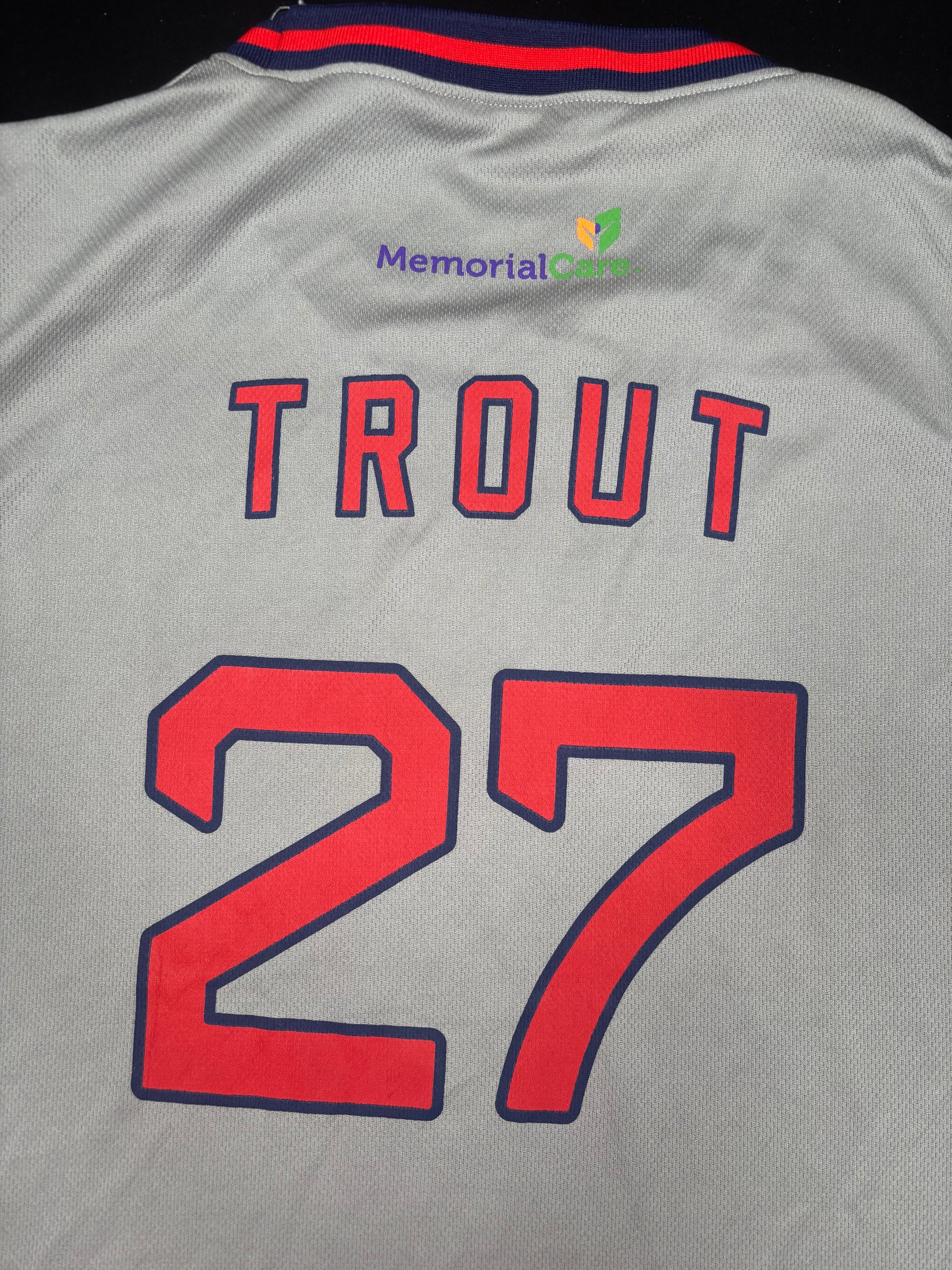 SGA Los Angeles Angels Mike Trout Basketball Jersey Size: XL