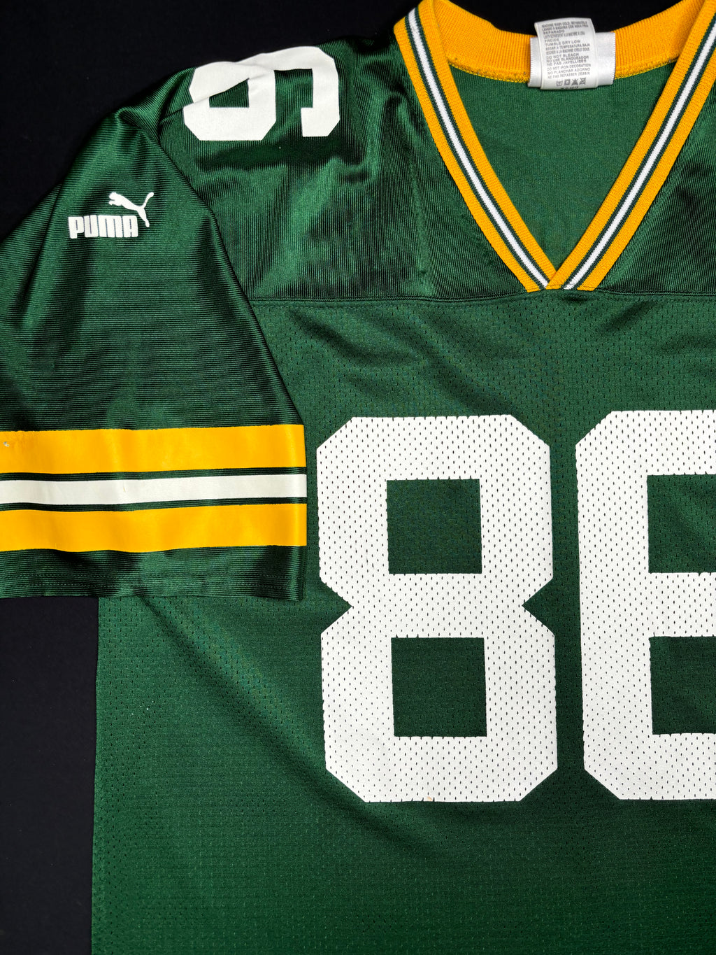 Vintage Green Bay Packers Antonio Freeman Puma Football Jersey Size: Large