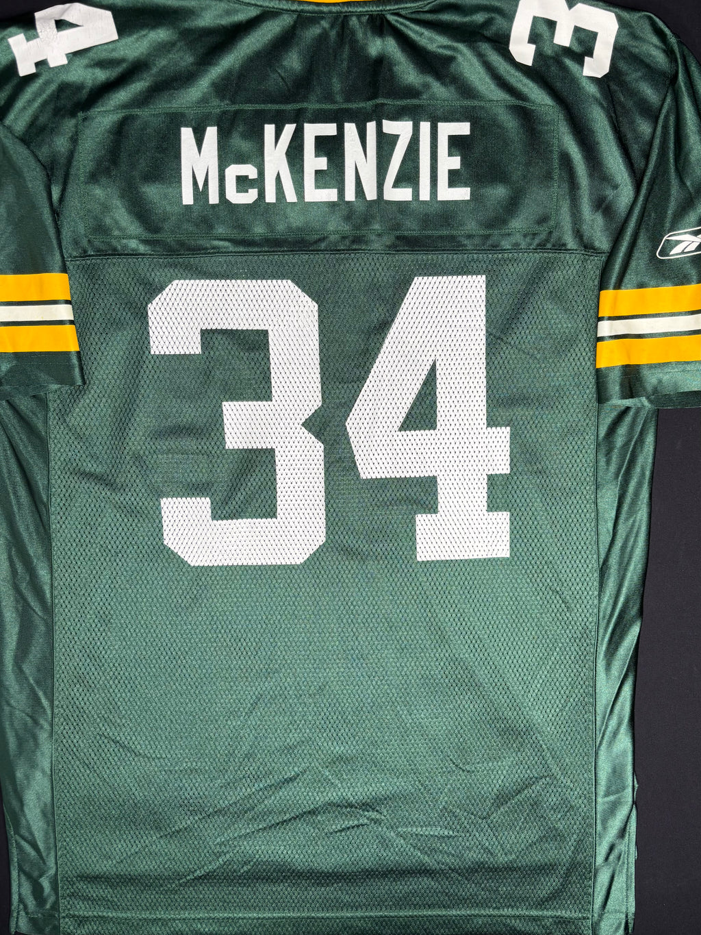 Green Bay Packers Mike McKenzie Reebok Football Jersey Size: Large
