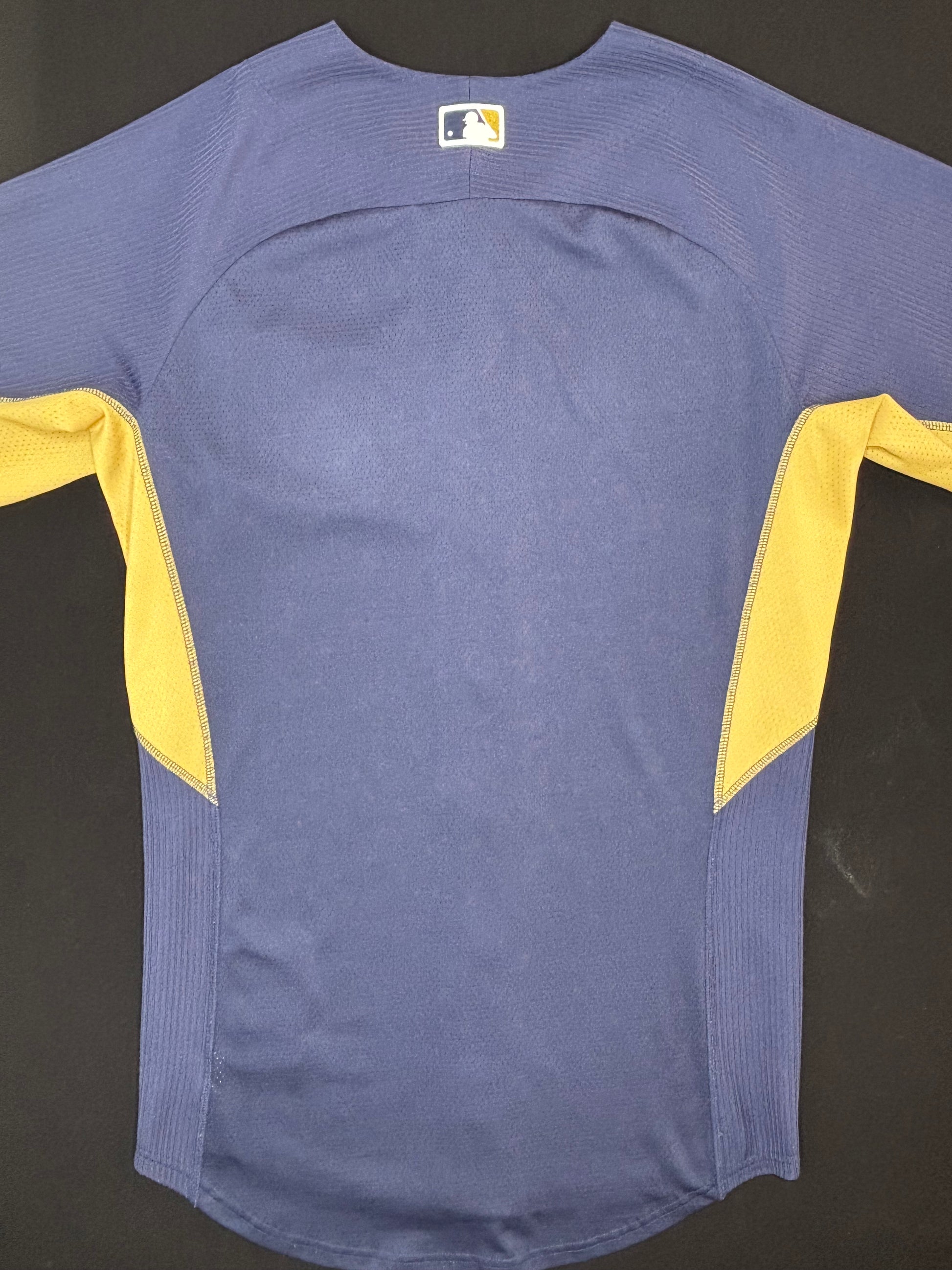 Milwaukee Brewers Blank Majestic Baseball Jersey Size: Medium