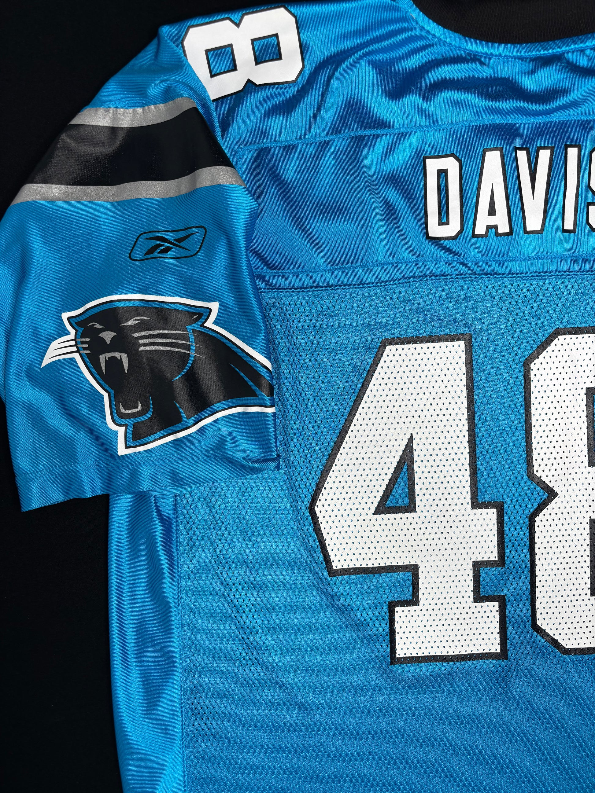 Carolina Panthers Stephan Davis Reebok Football Jersey Size: XL