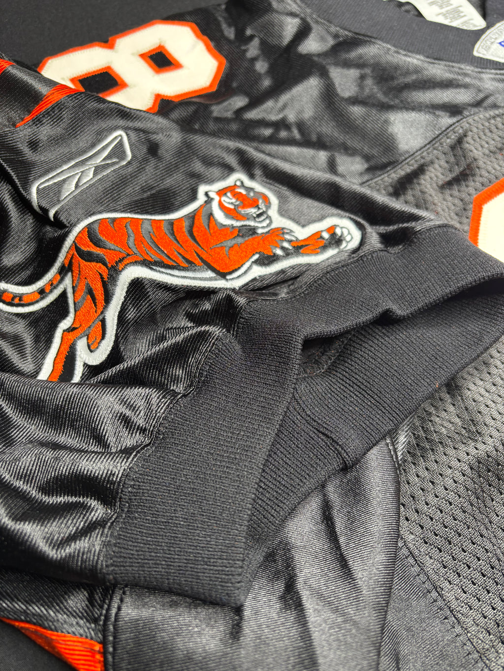 Cincinnati Bengals Corey Dillon Autographed Reebok Authentic Football Jersey Size: 50