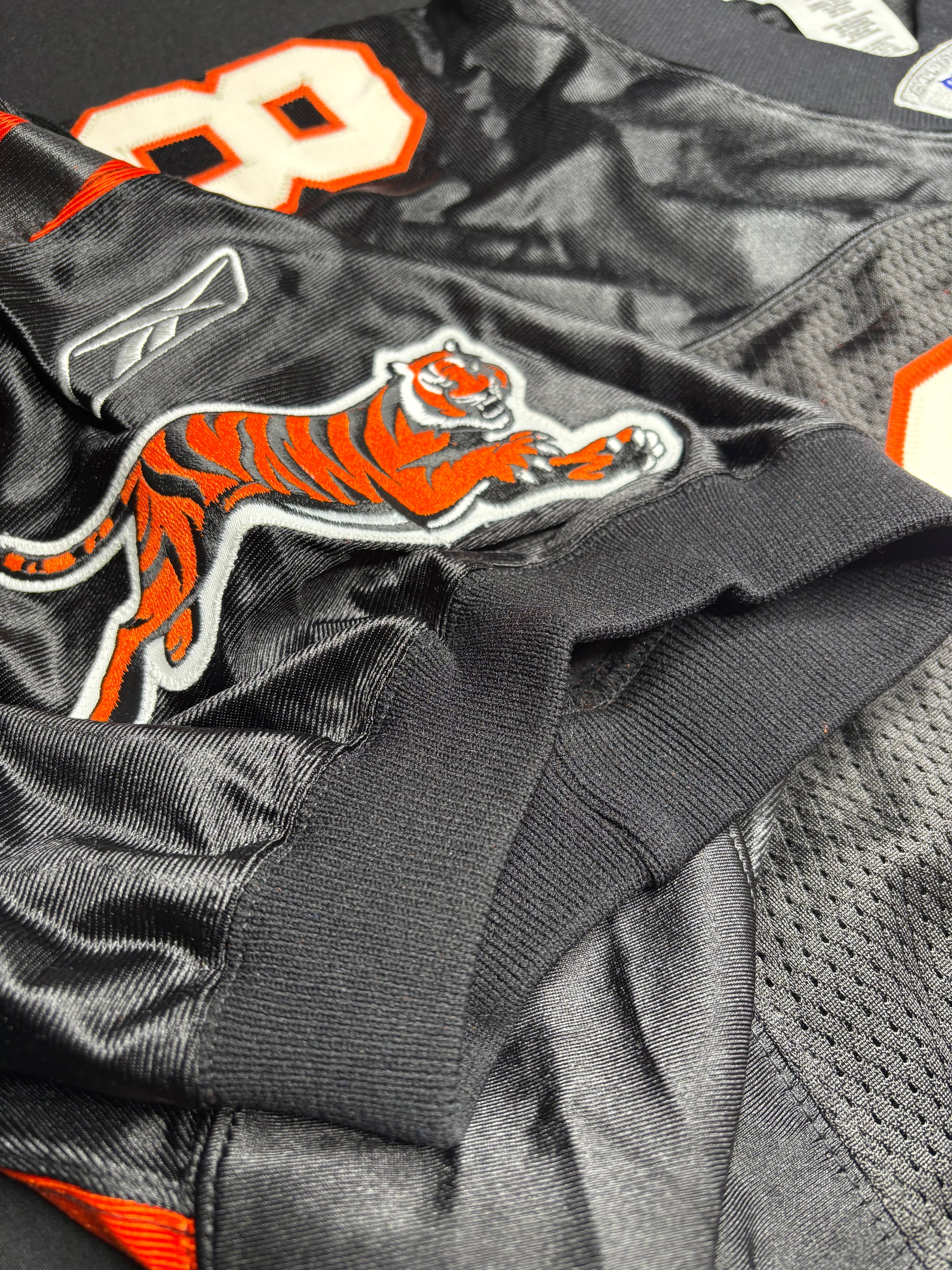 Cincinnati Bengals Corey Dillon Autographed Reebok Authentic Football Jersey Size: 50