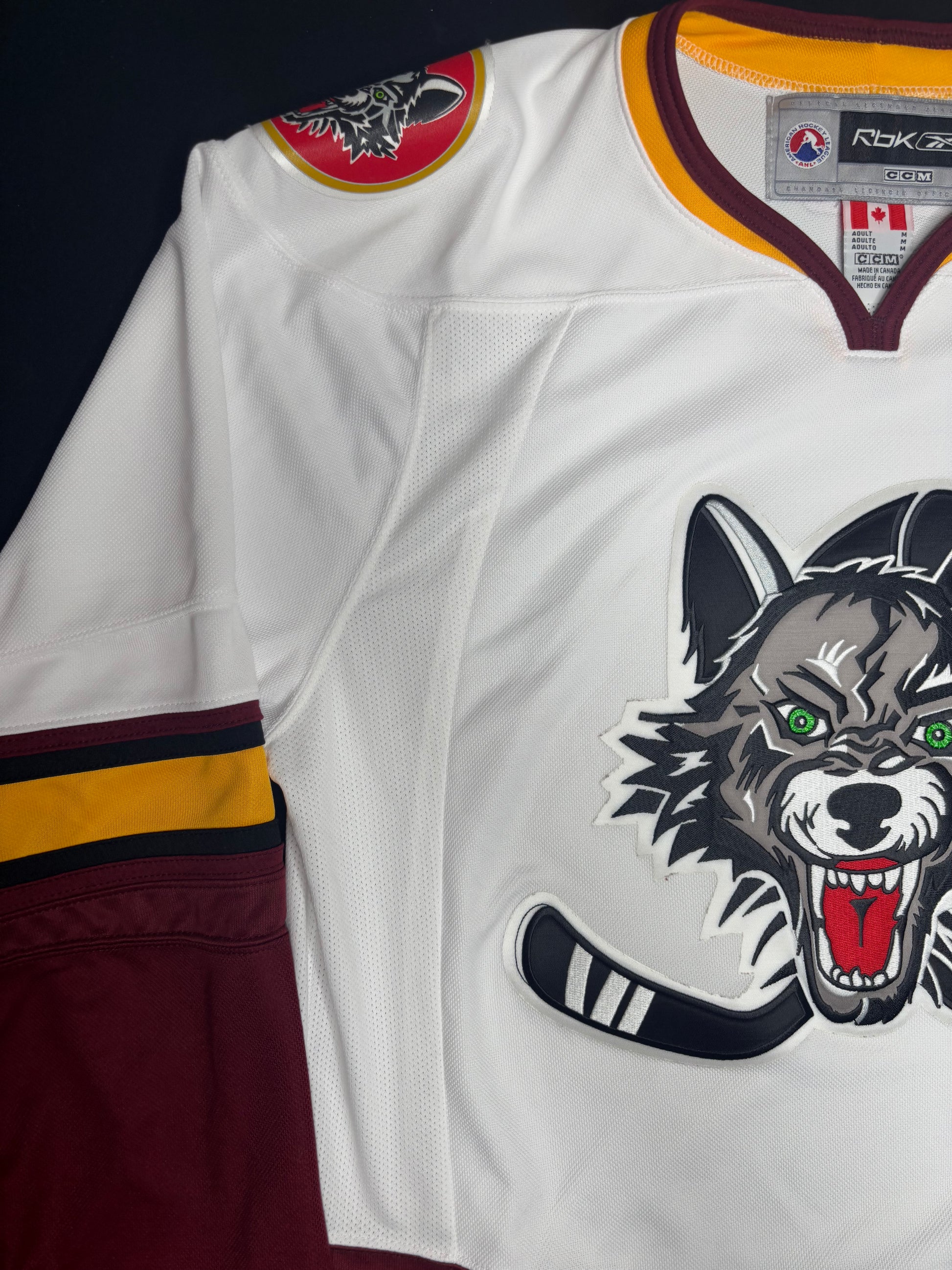 Chicago Wolves Bauer IHL Hockey Jersey Size: Medium