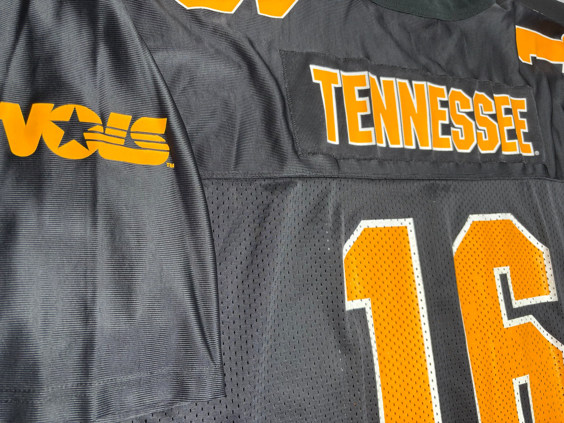 Vintage Tennessee Volunteers Peyton Manning Alt Black Starter Football Jersey Size: 52