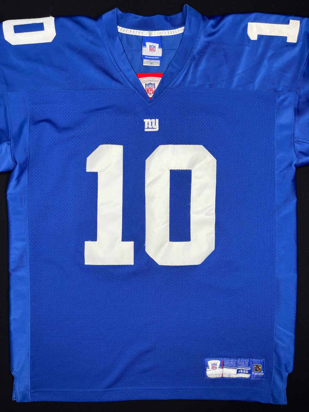 New York Giants Eli Manning Reebok Authentic Football Jersey Size: 48