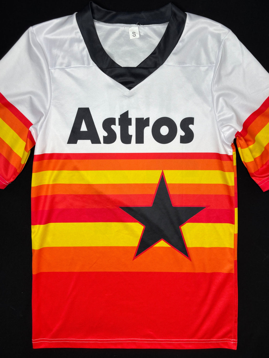 Houston Astros Nolan Ryan SGA Baseball Jersey Size: Small