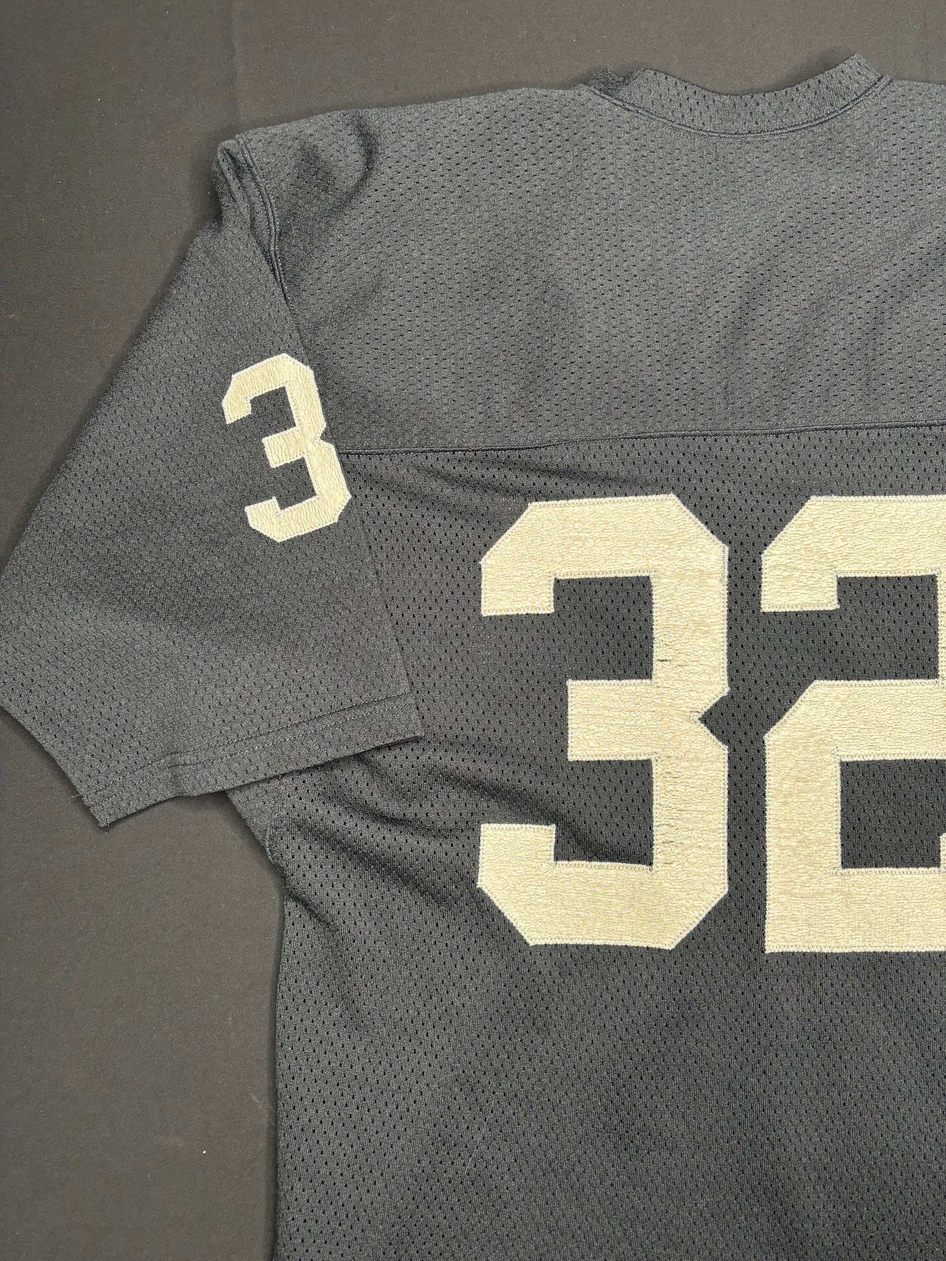 Vintage Los Angeles Raiders Marcus Allen Sand Knit Football Jersey Size: Large