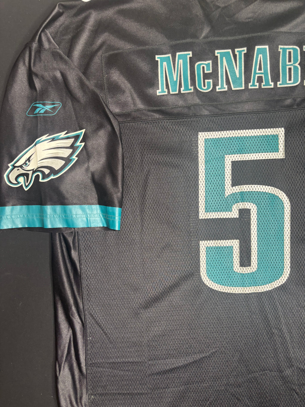 Philadelphia Eagles Donovan McNabb Alt Black Reebok Football Jersey Size: XL