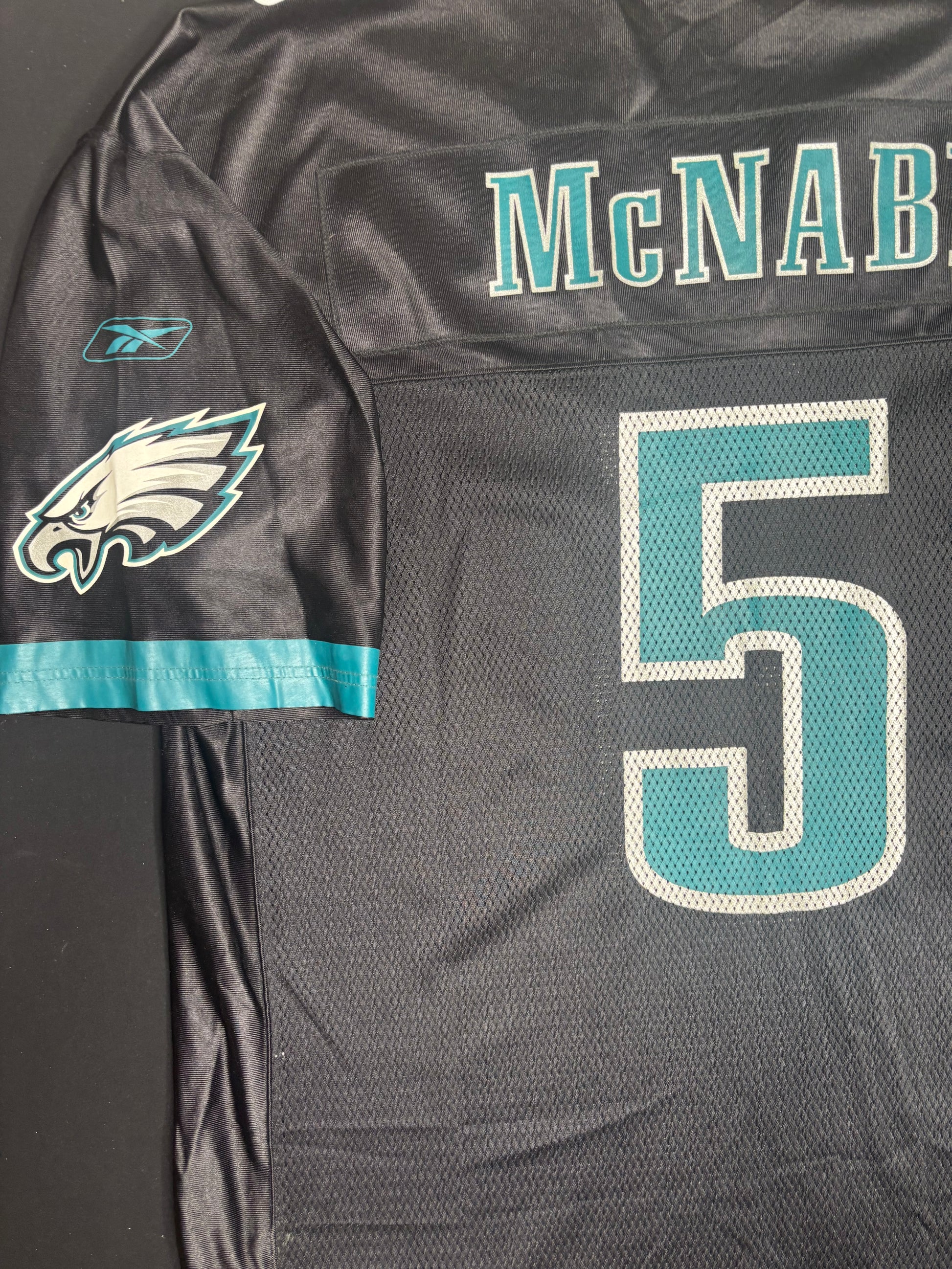 Philadelphia Eagles Donovan McNabb Alt Black Reebok Football Jersey Size: XL