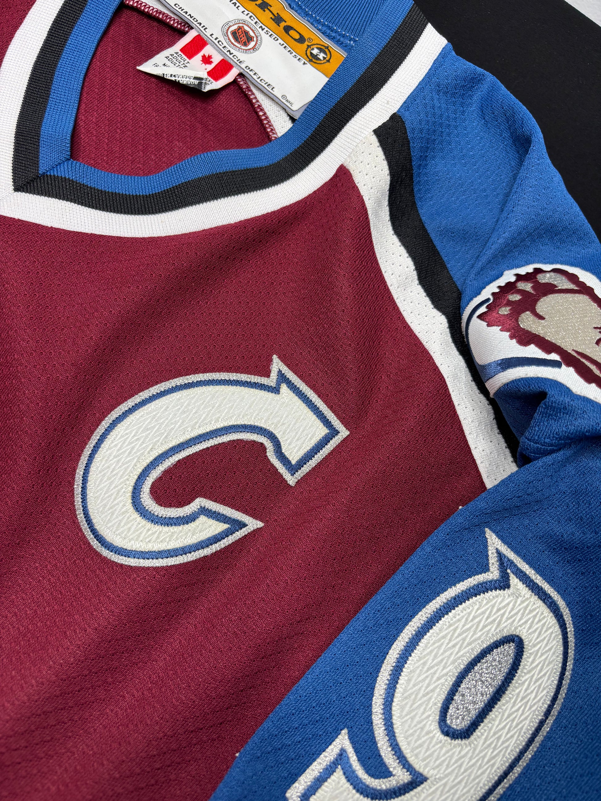 Vintage Colorado Avalanche Joe Sakic Koho Jersey Size: XXL