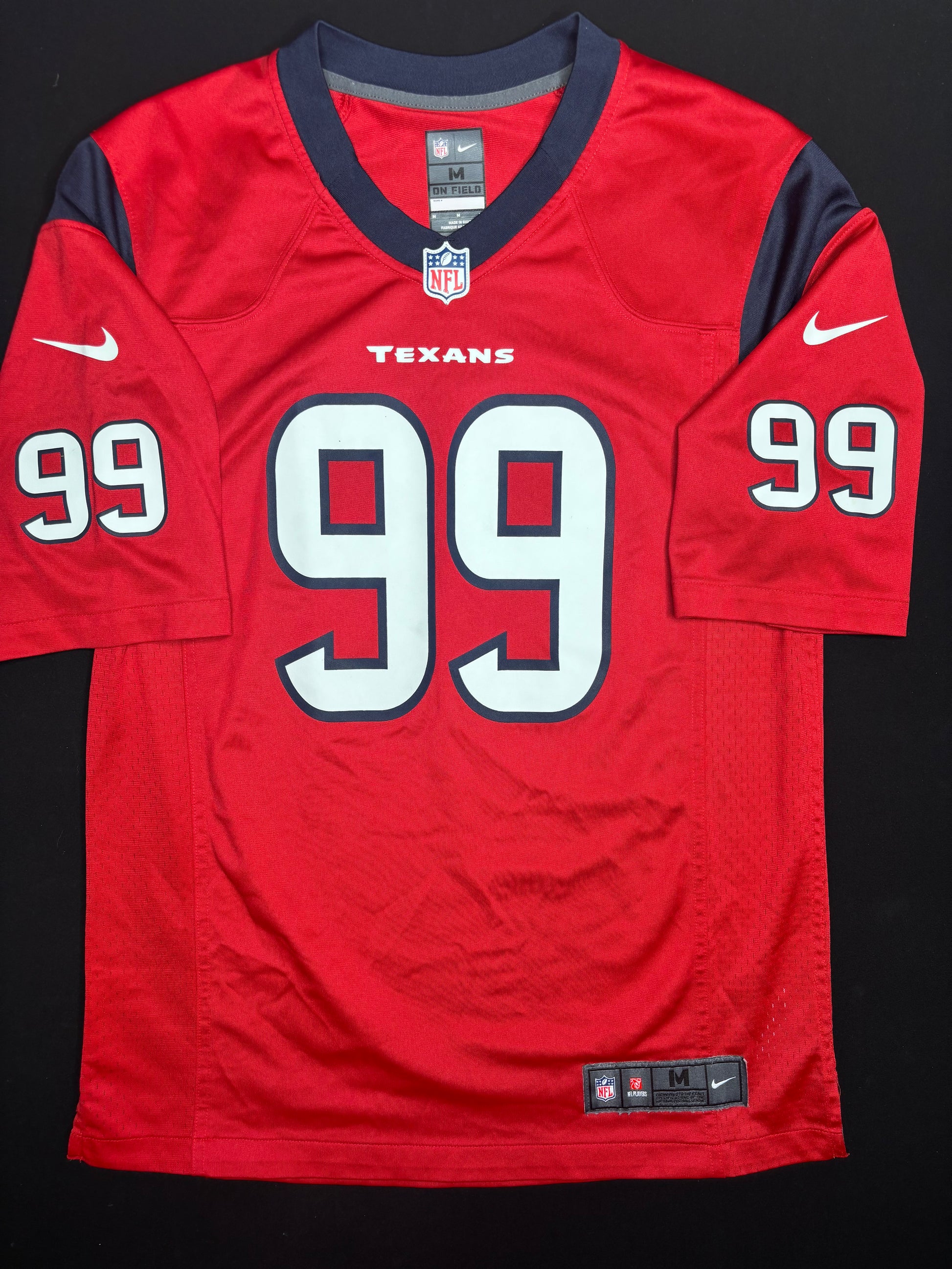 Houston Texans JJ Watt Nike Football Jersey Size: Medium