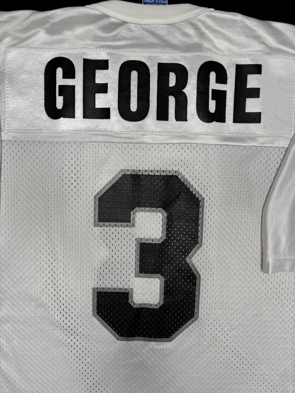 Oakland Raiders Jeff George Champion Football Jersey Size: 48