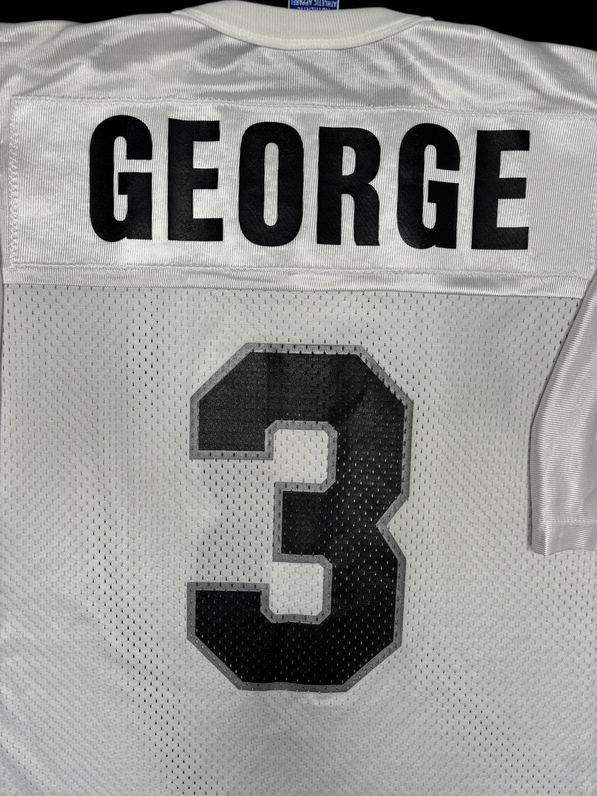 Oakland Raiders Jeff George Champion Football Jersey Size: 48