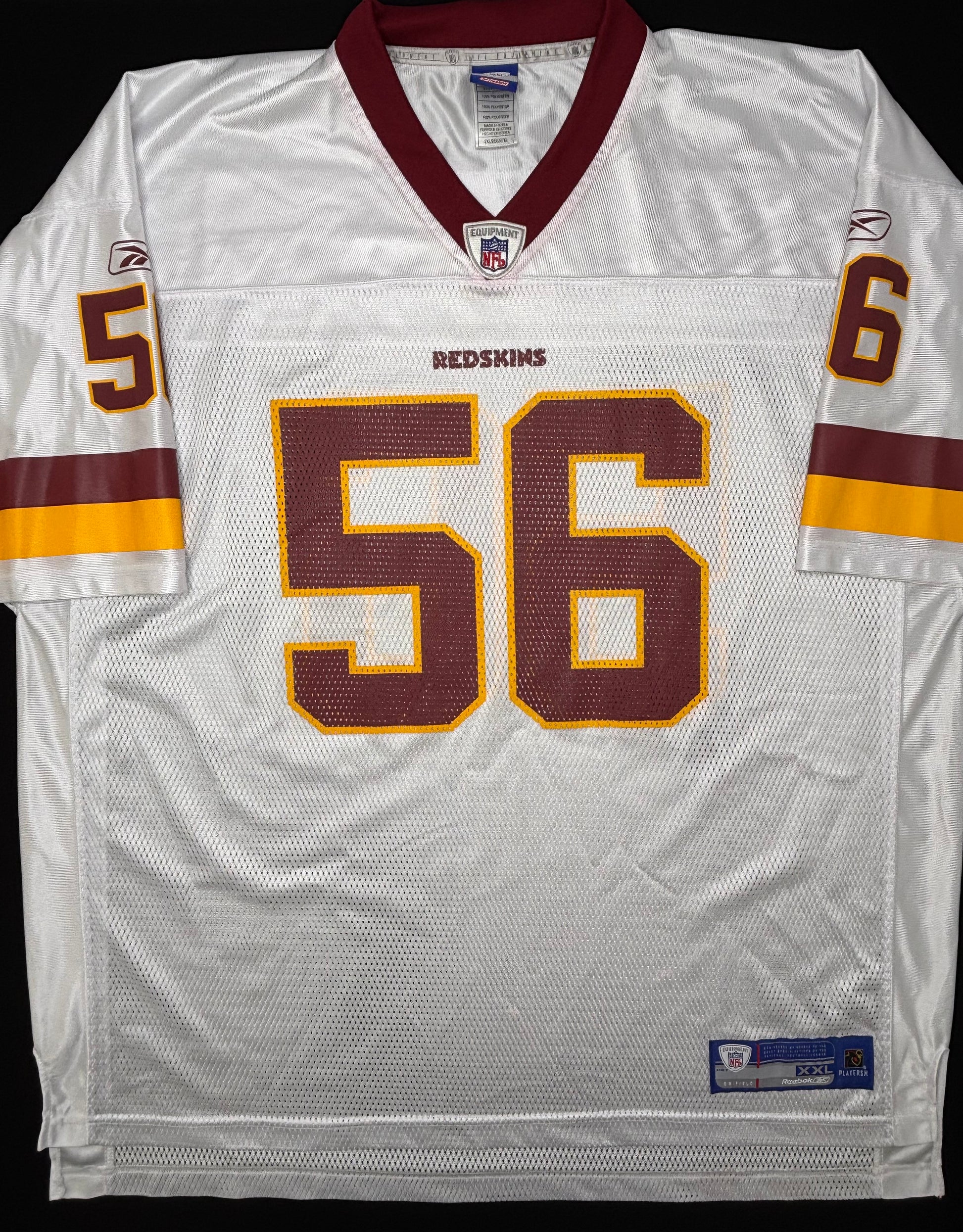 Washington Redskins Lavar Arrington Reebok Football Jersey Size: XXL