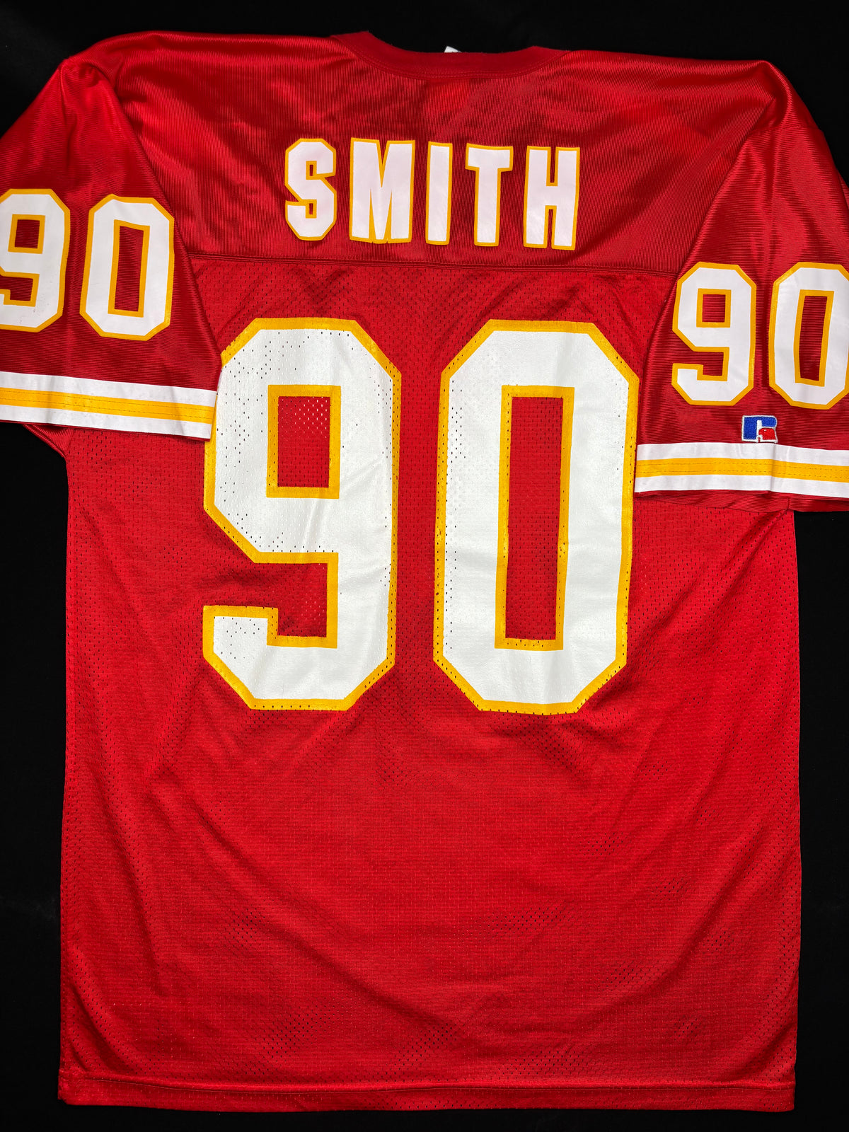 Kansas City Chiefs Neil Smith Russell Athletic Football Jersey Size: 48
