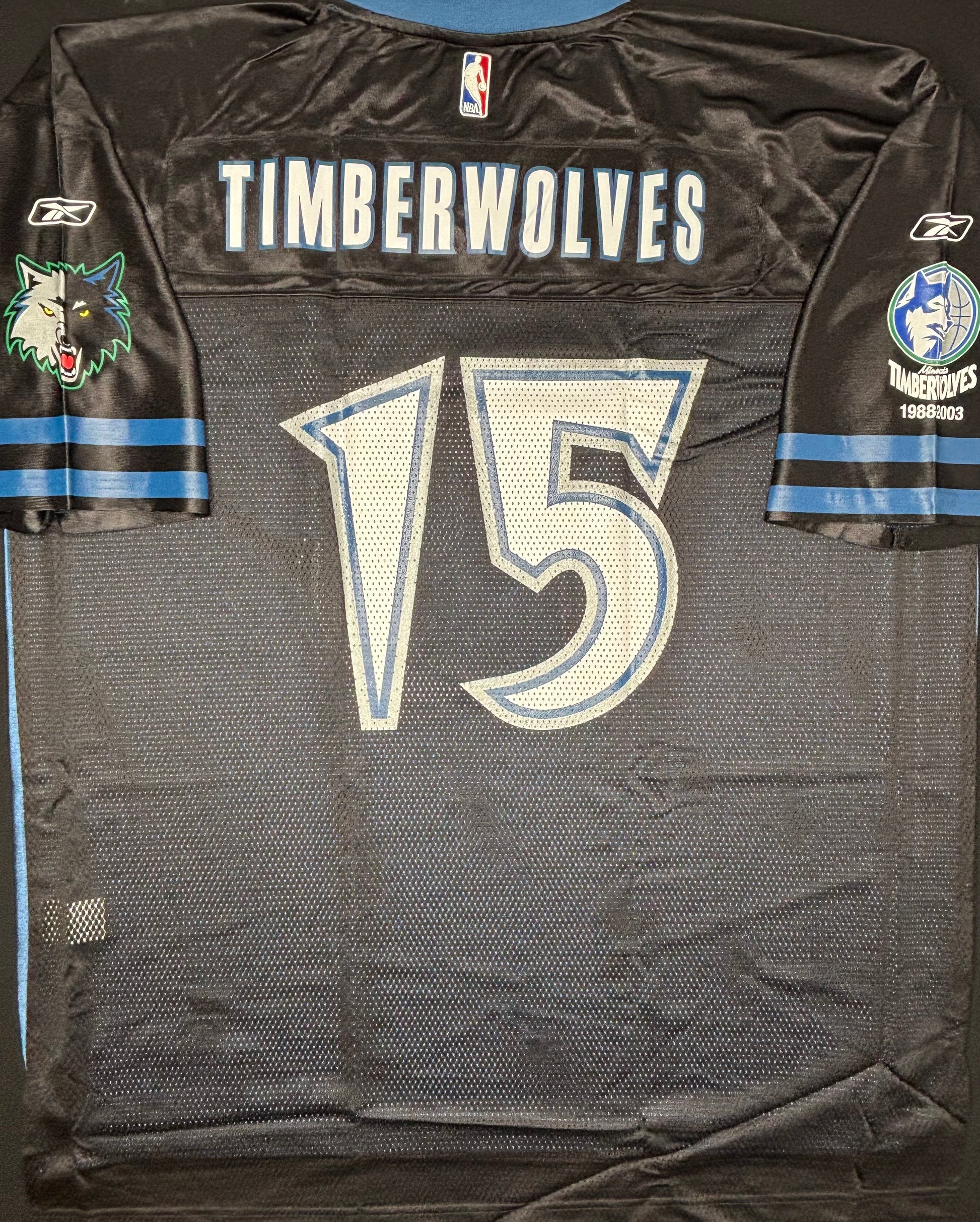 NWT Minnesota Timberwolves 15th Anniversary Reebok Football Jersey Size: XXL