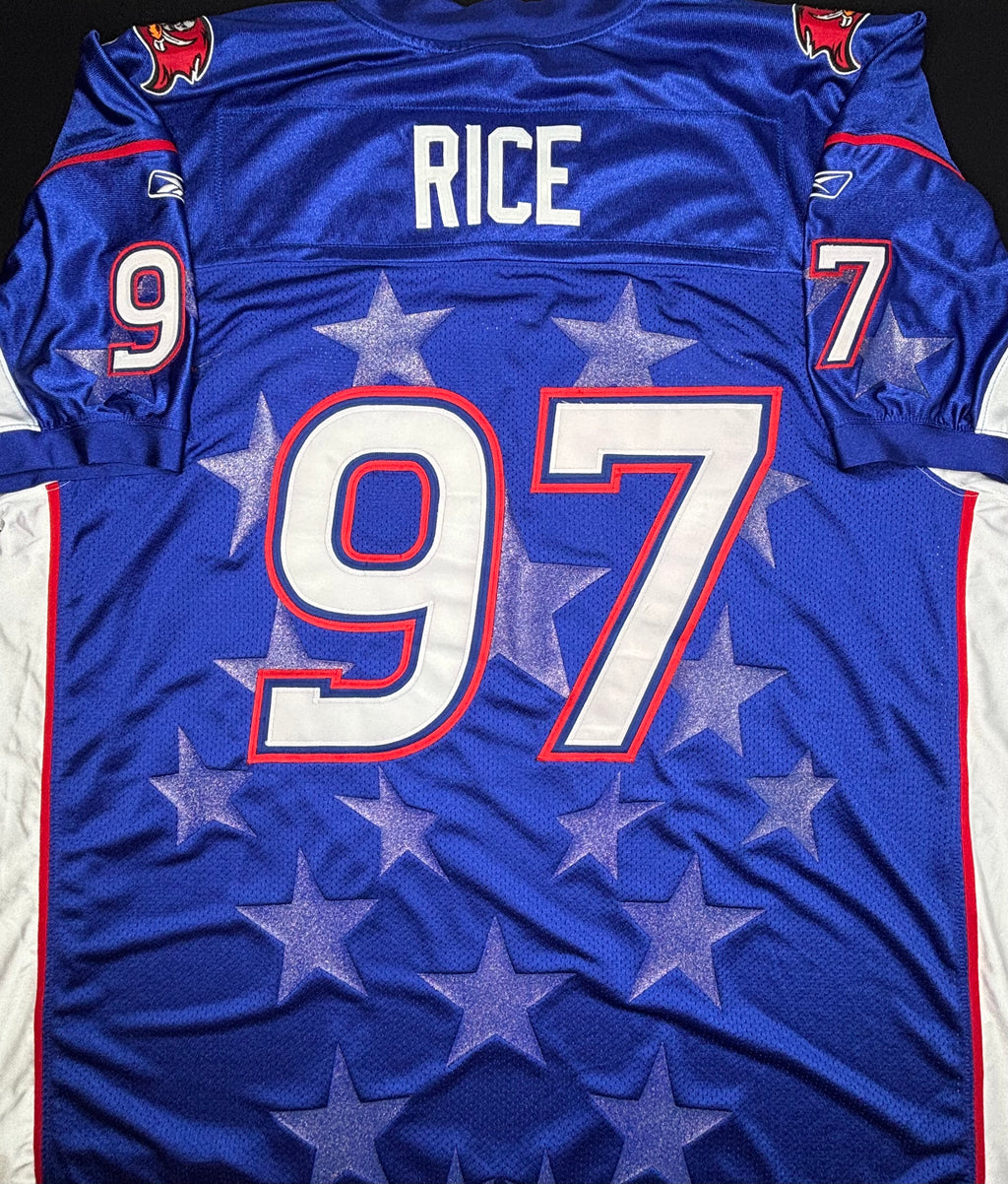 Tampa Bay Buccaneers Simeon Rice 2004 Pro Bowl Reebok Authentic Football Jersey Size: 60