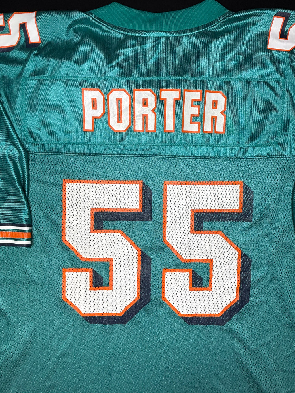 Miami Dolphins Joey Porter Reebok Football Jersey Size: 3XL